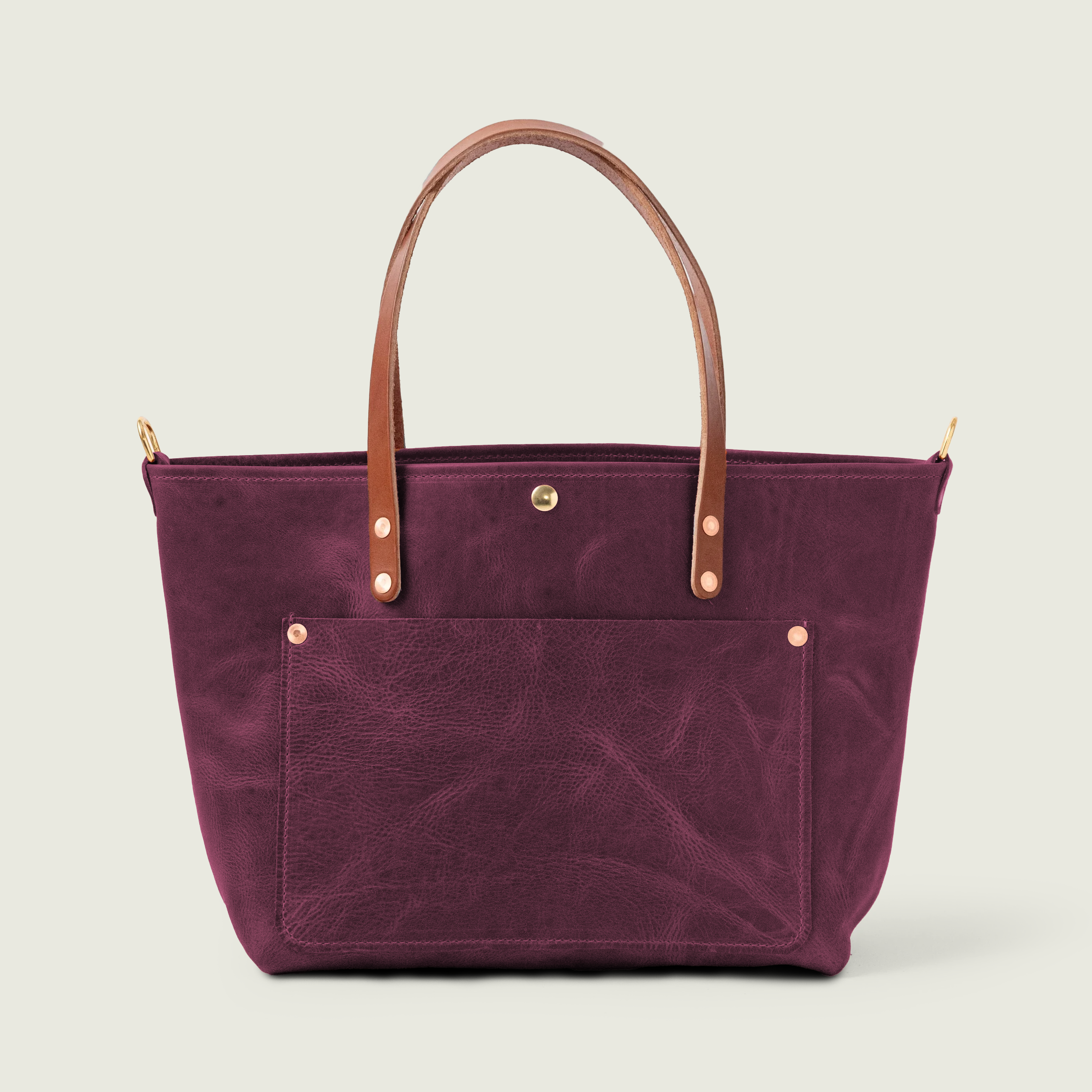Purple Kodiak East West Travel Tote