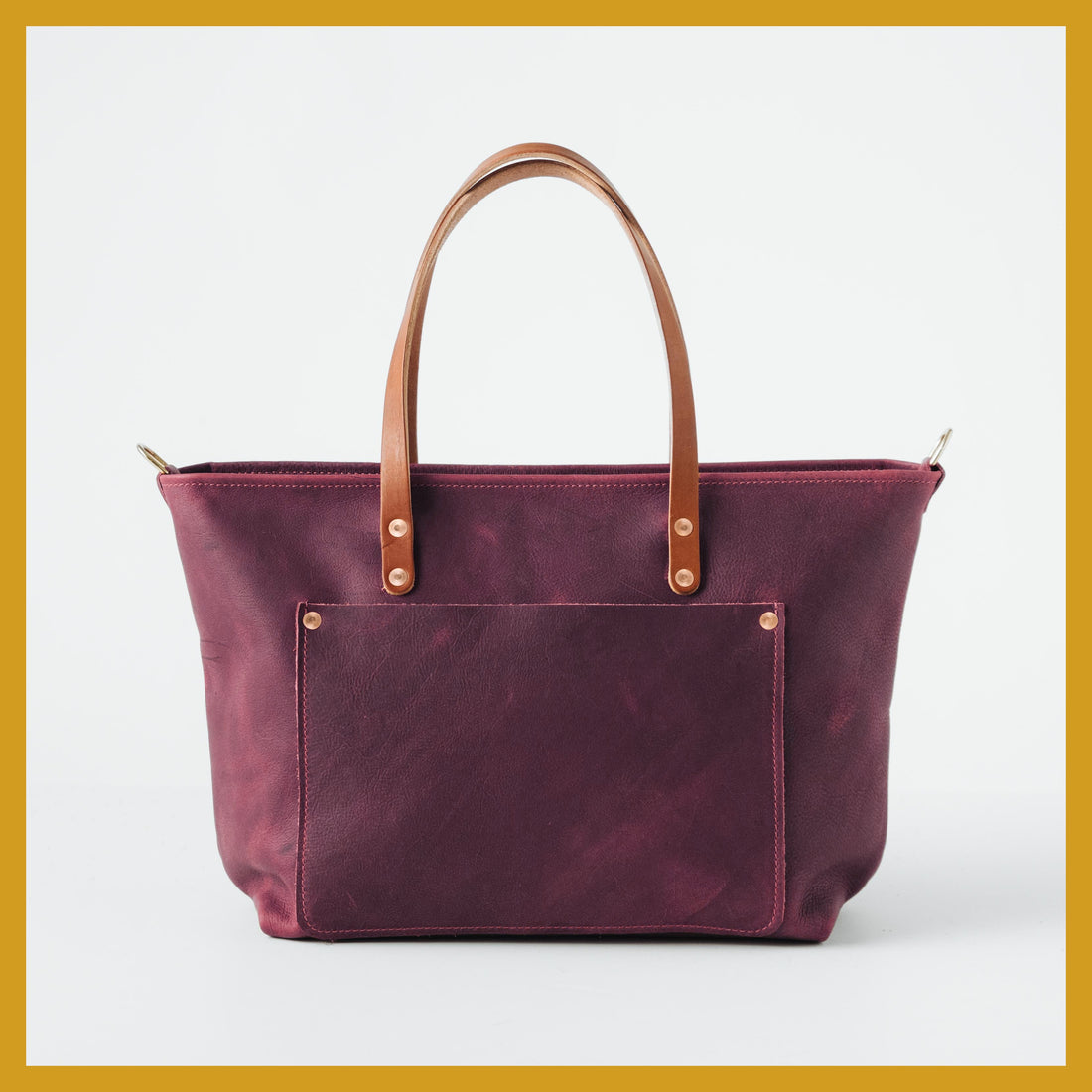 Scratch-and-Dent Purple Kodiak Market Tote