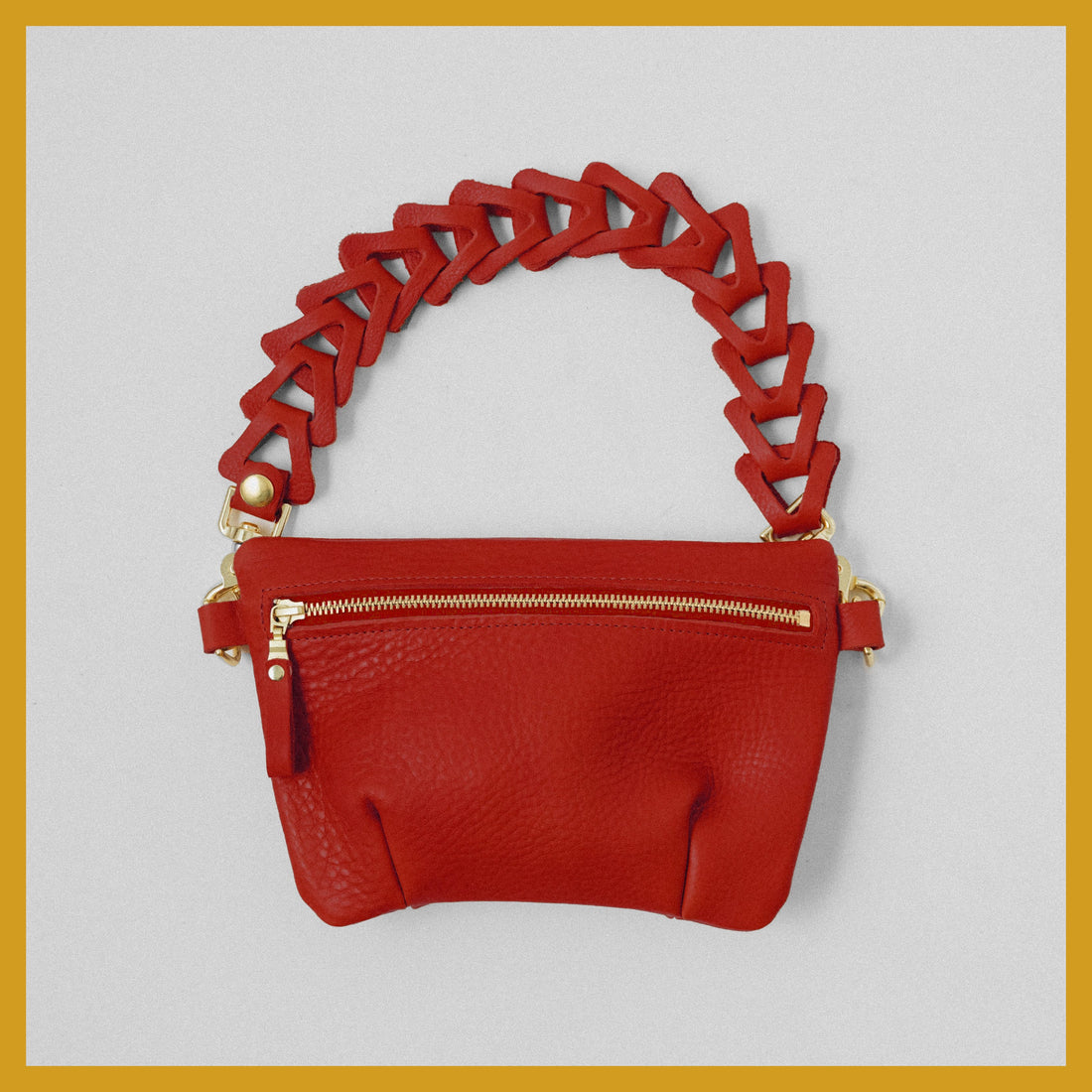 Scratch-and-Dent Red Cypress Belt Bag