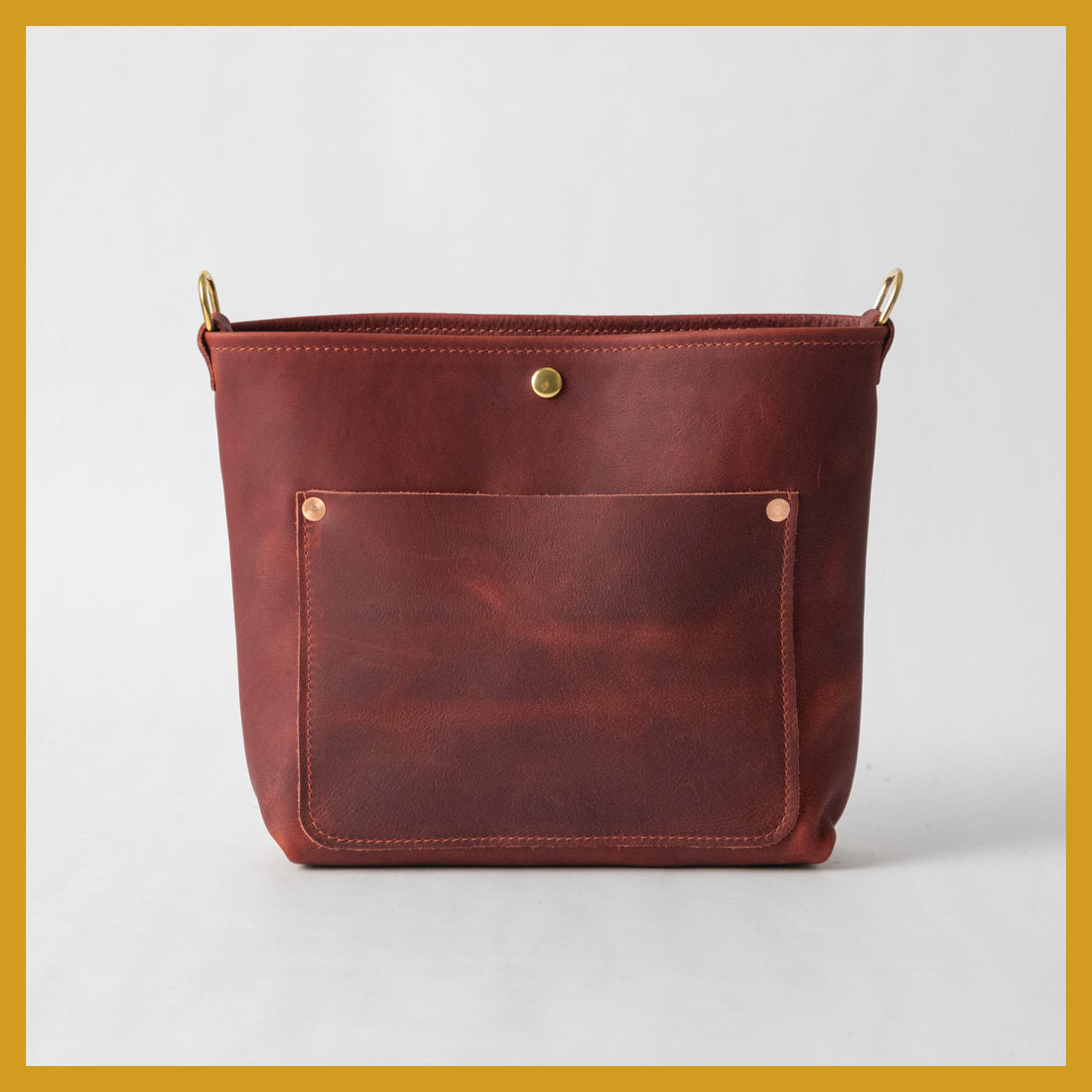 Scratch-and-Dent Red Kodiak Crossbody Travel Tote
