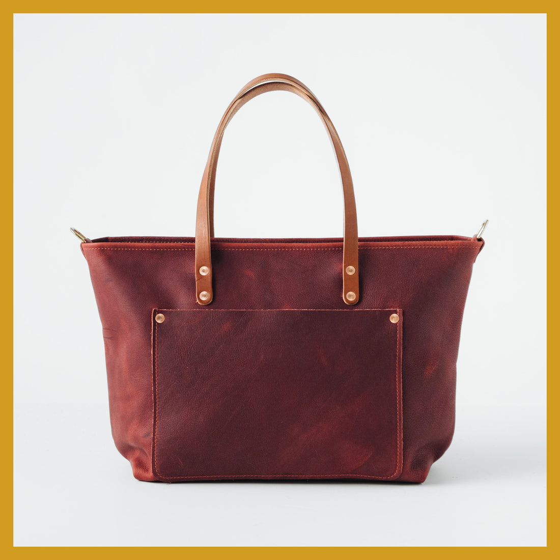 Scratch-and-Dent Red Kodiak Market Tote