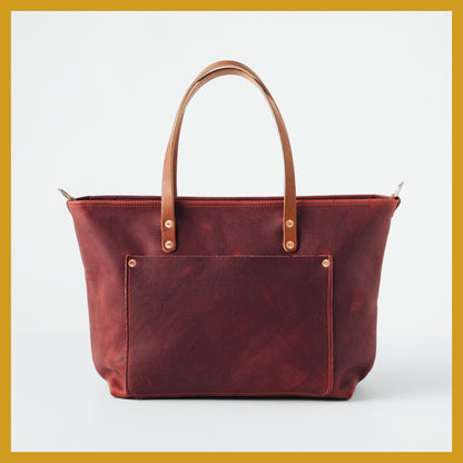 Scratch-and-Dent Red Kodiak Market Tote