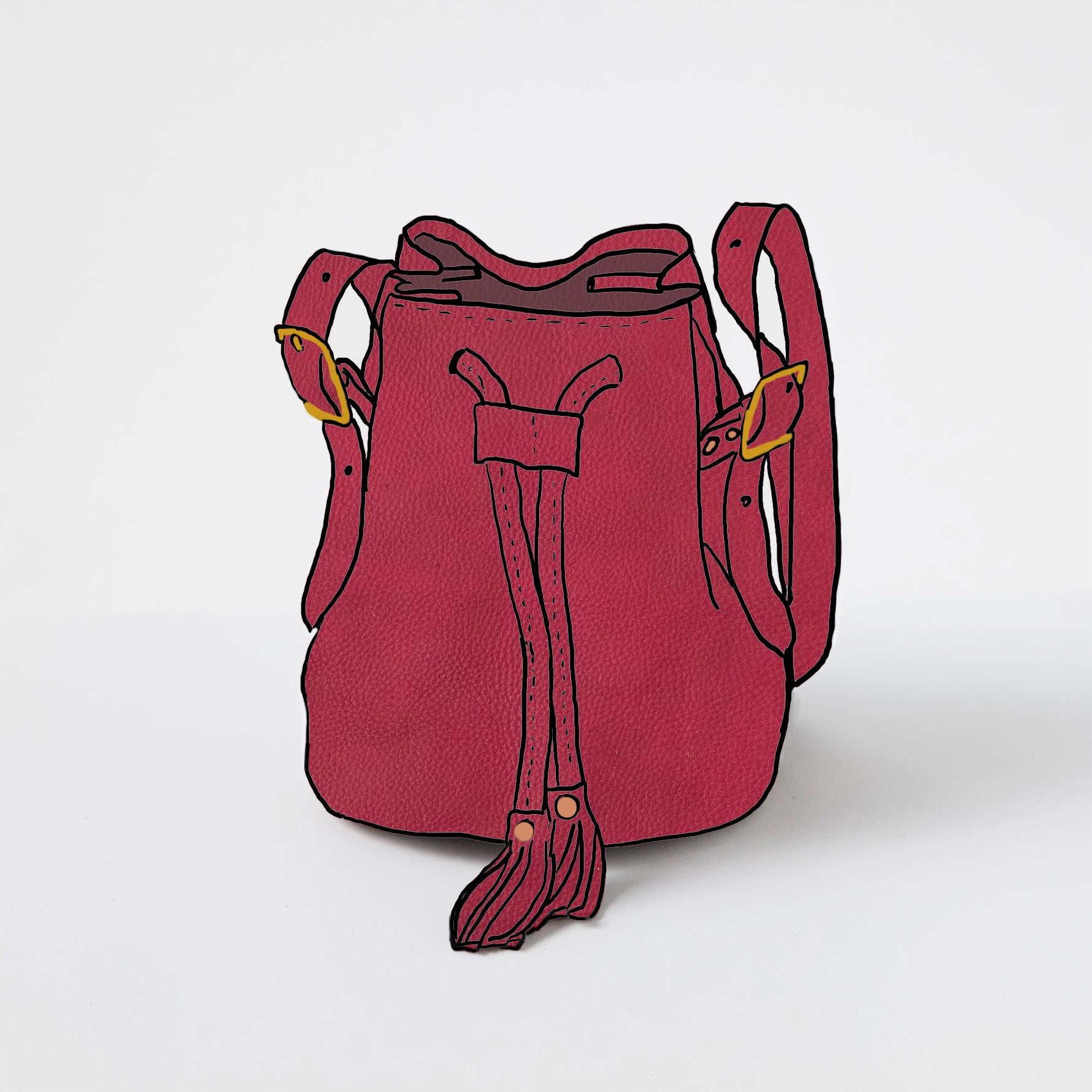 Scratch-and-Dent Rose Cypress Bucket Bag