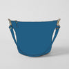 Leather Roulette Zip-Top Bucket Bag
