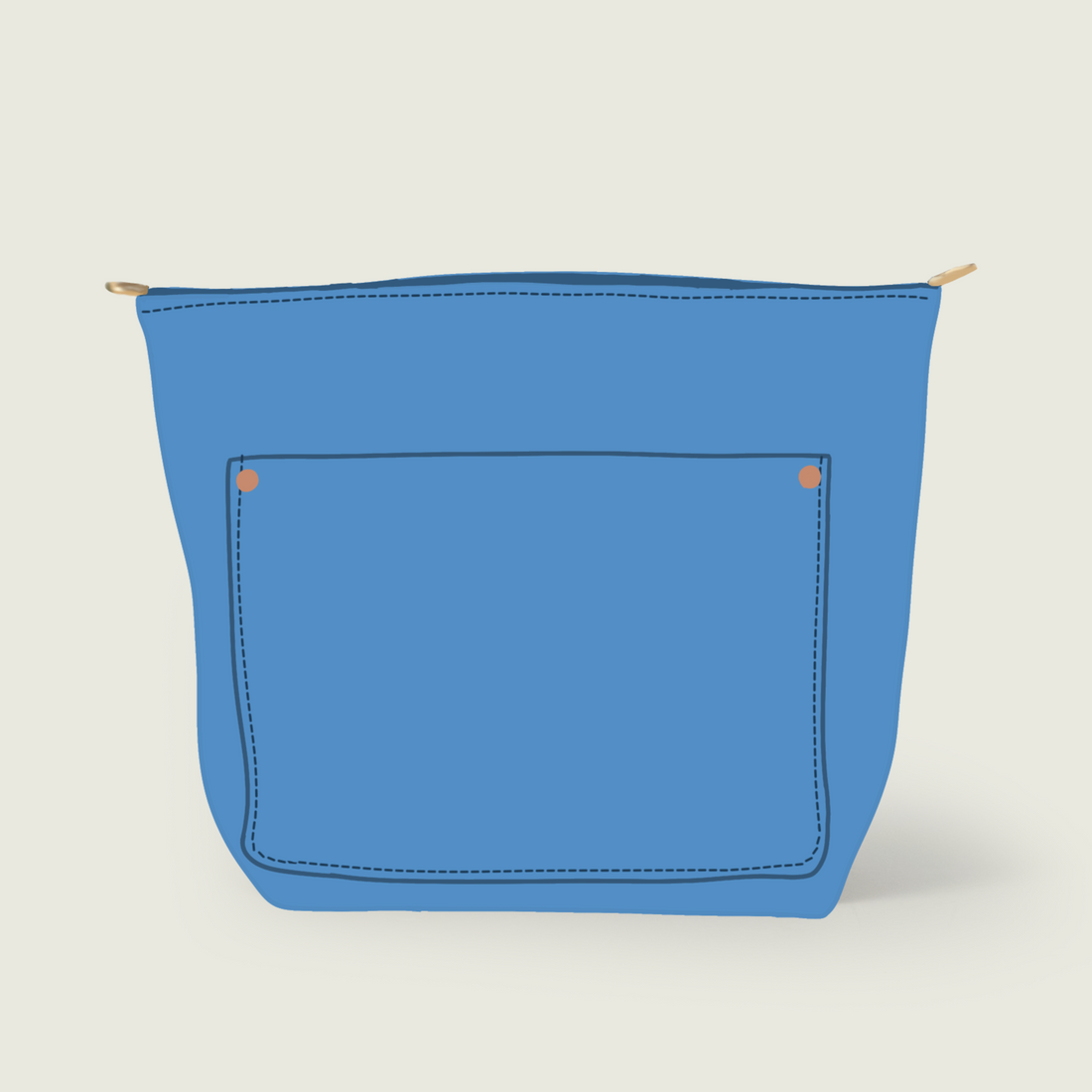 Leather Roulette Crossbody Travel Tote