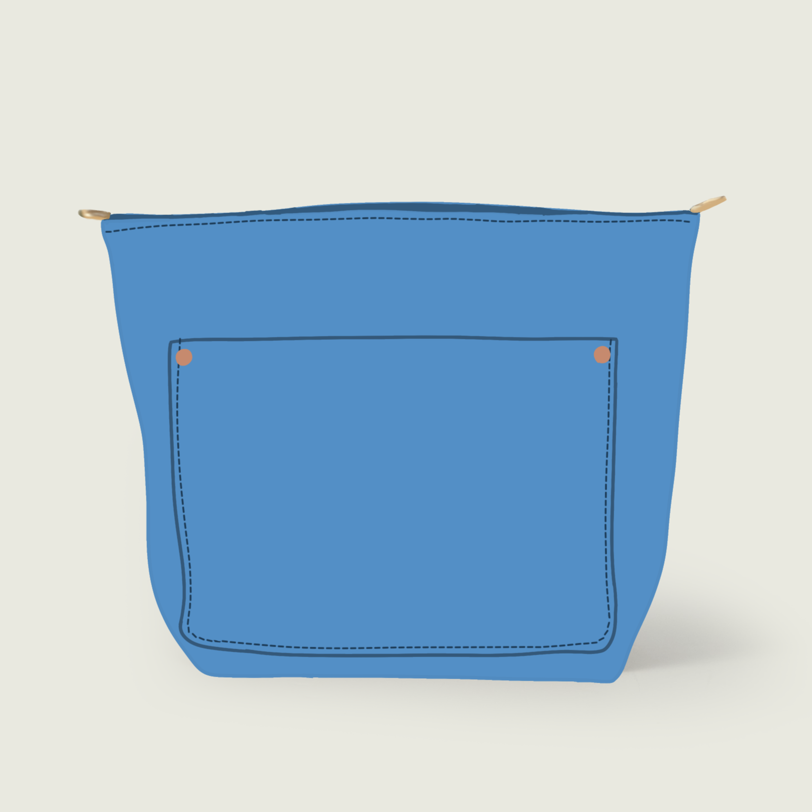 Leather Roulette Crossbody Travel Tote