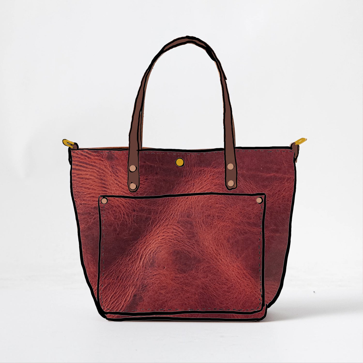 Russet Brown Dublin Travel Tote