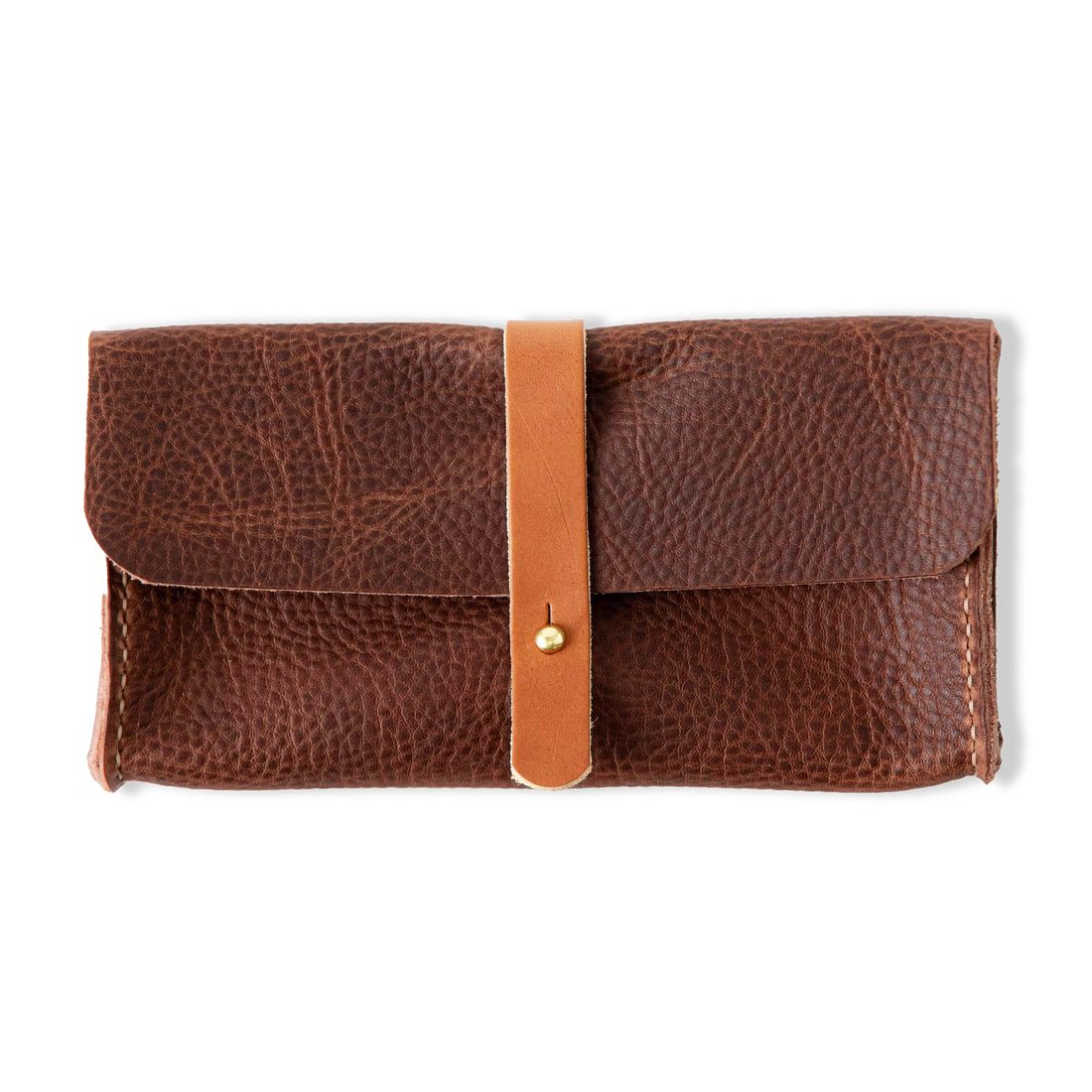 Tan Kodiak Clutch Wallet
