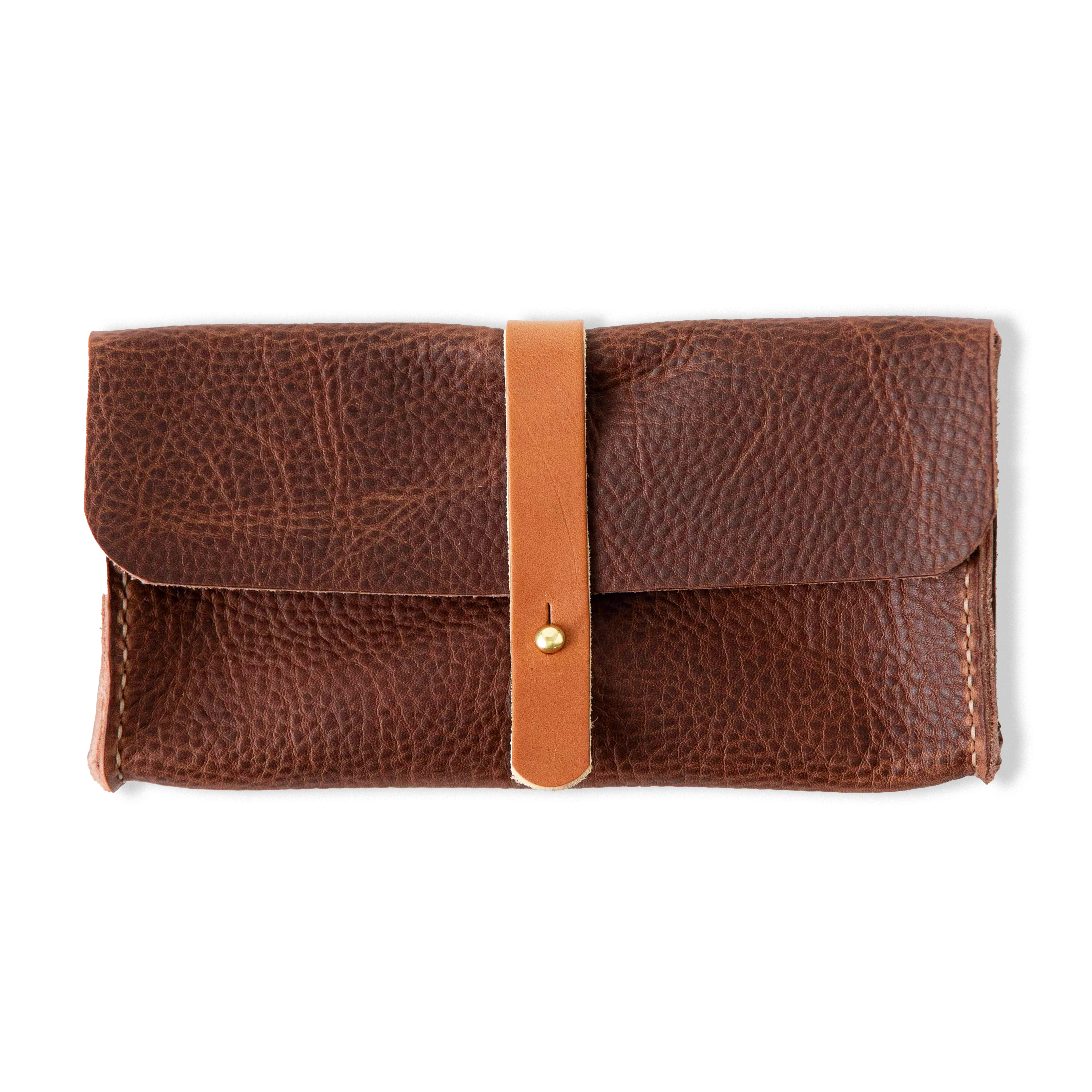 Tan Kodiak Clutch Wallet