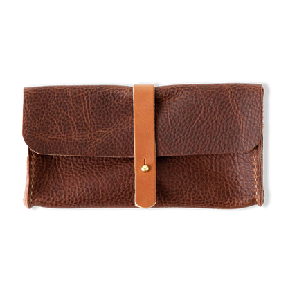 Tan Kodiak Clutch Wallet