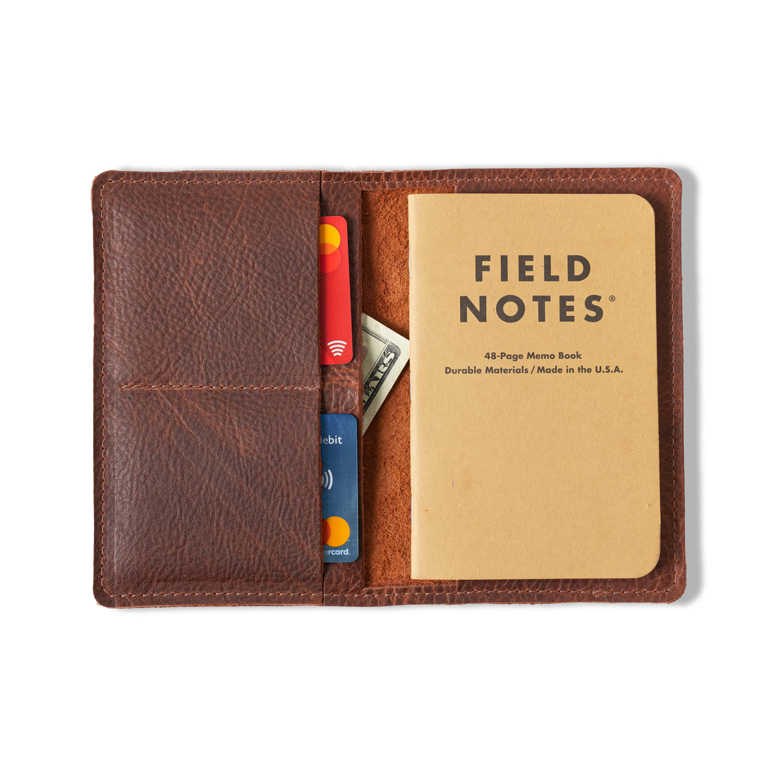 Tan Kodiak Passport Wallet