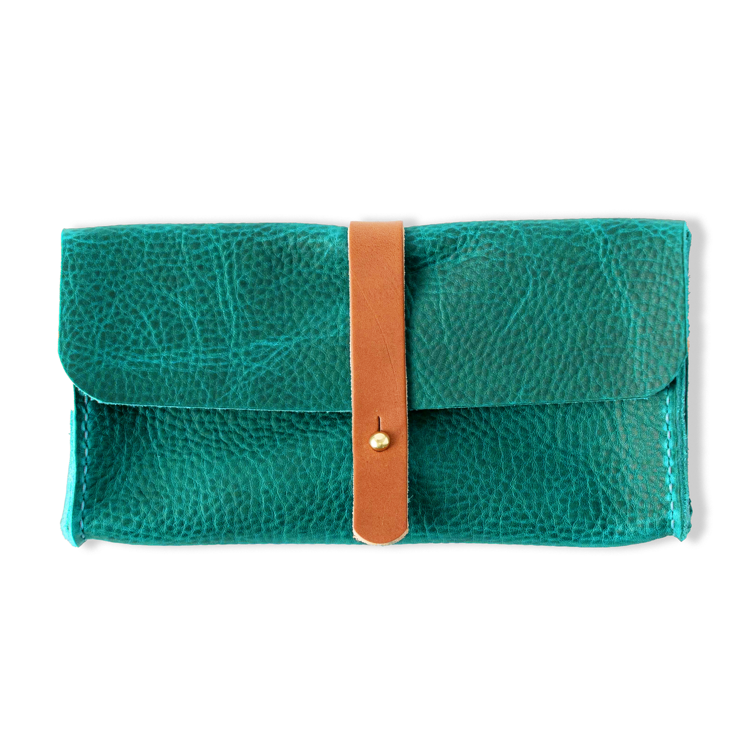 Teal Kodiak Clutch Wallet