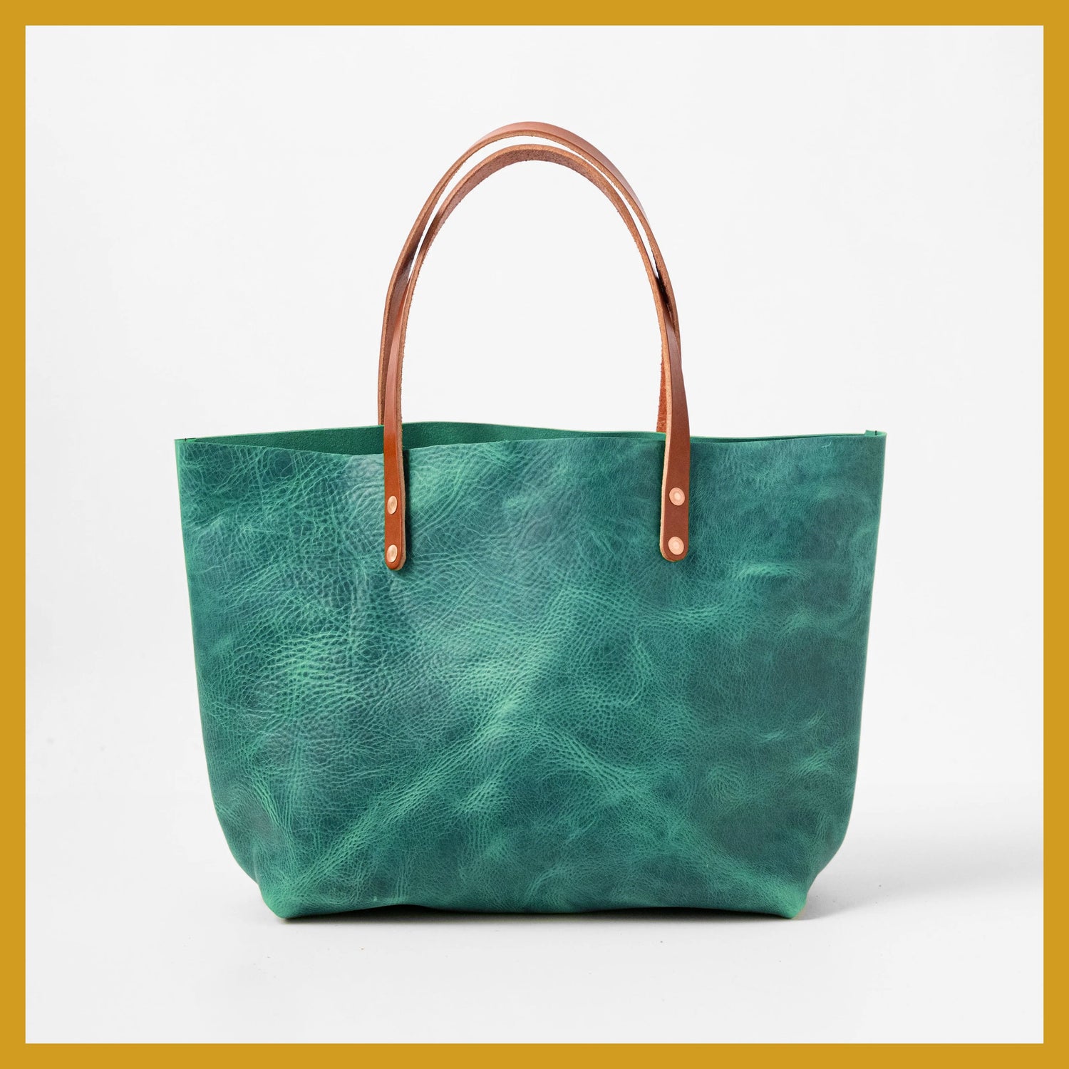 Scratch-and-Dent Teal Kodiak East West Tote