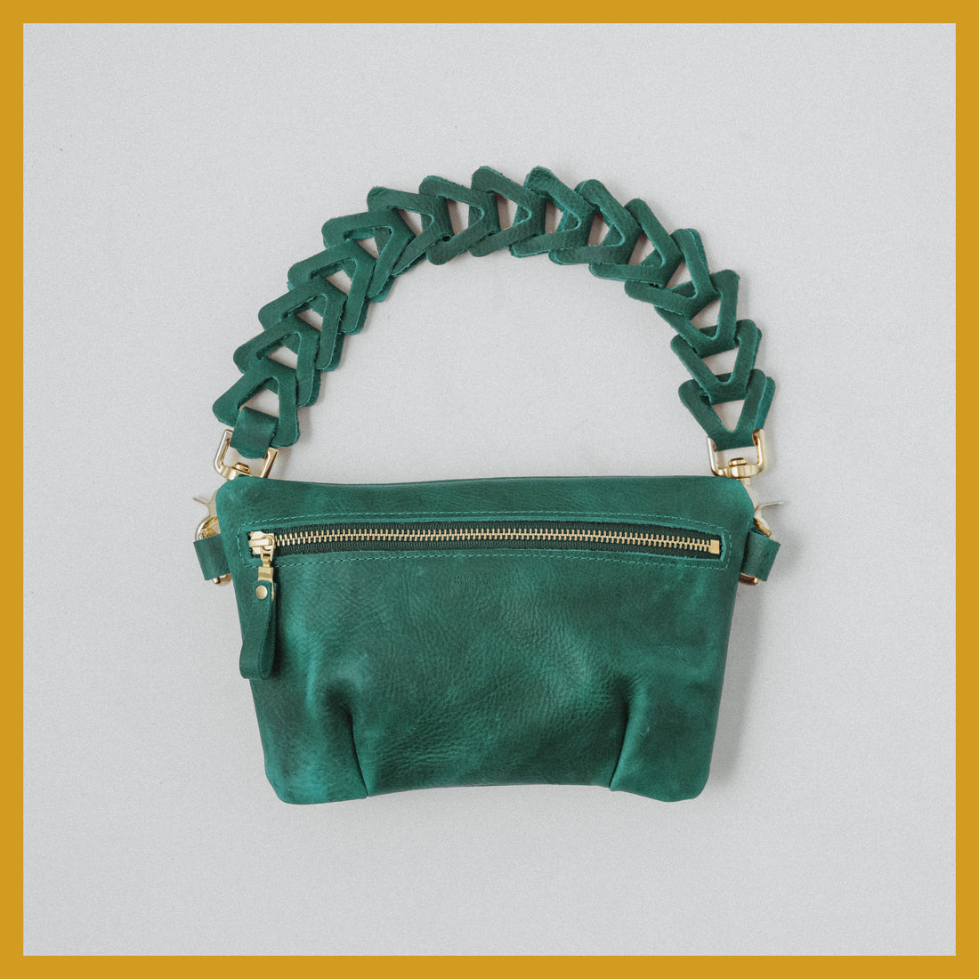 Scratch-and-Dent Teal Kodiak Belt Bag