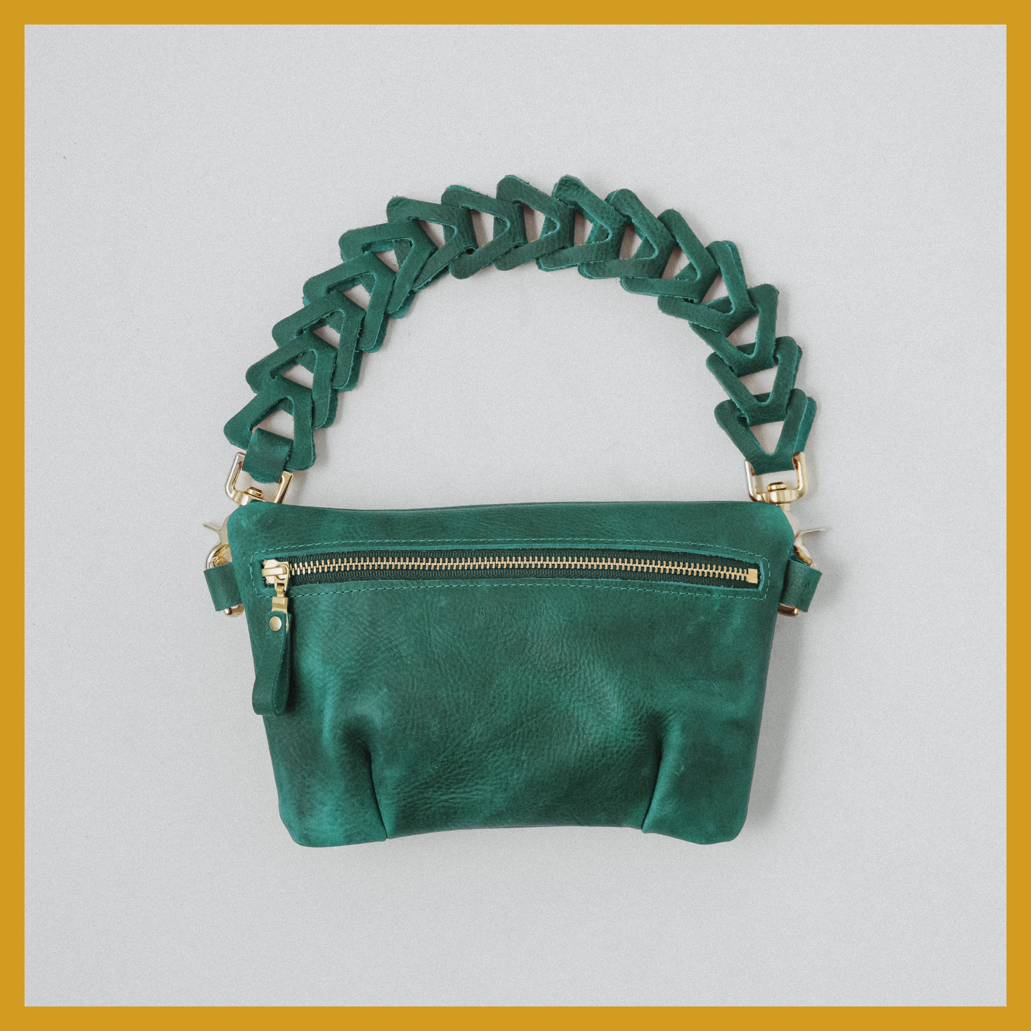 Scratch-and-Dent Teal Kodiak Belt Bag