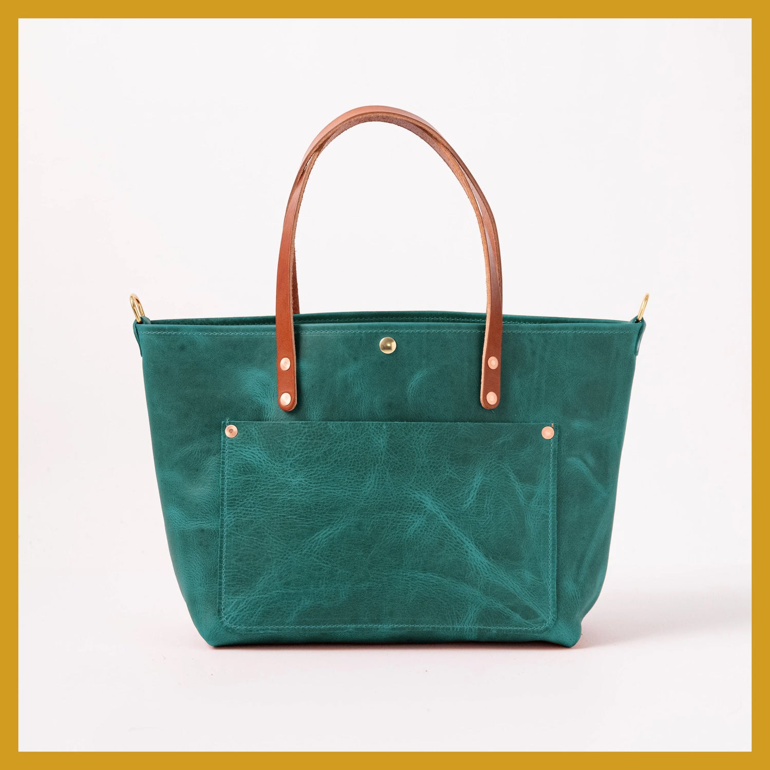 Scratch-and-Dent Teal Kodiak East West Travel Tote