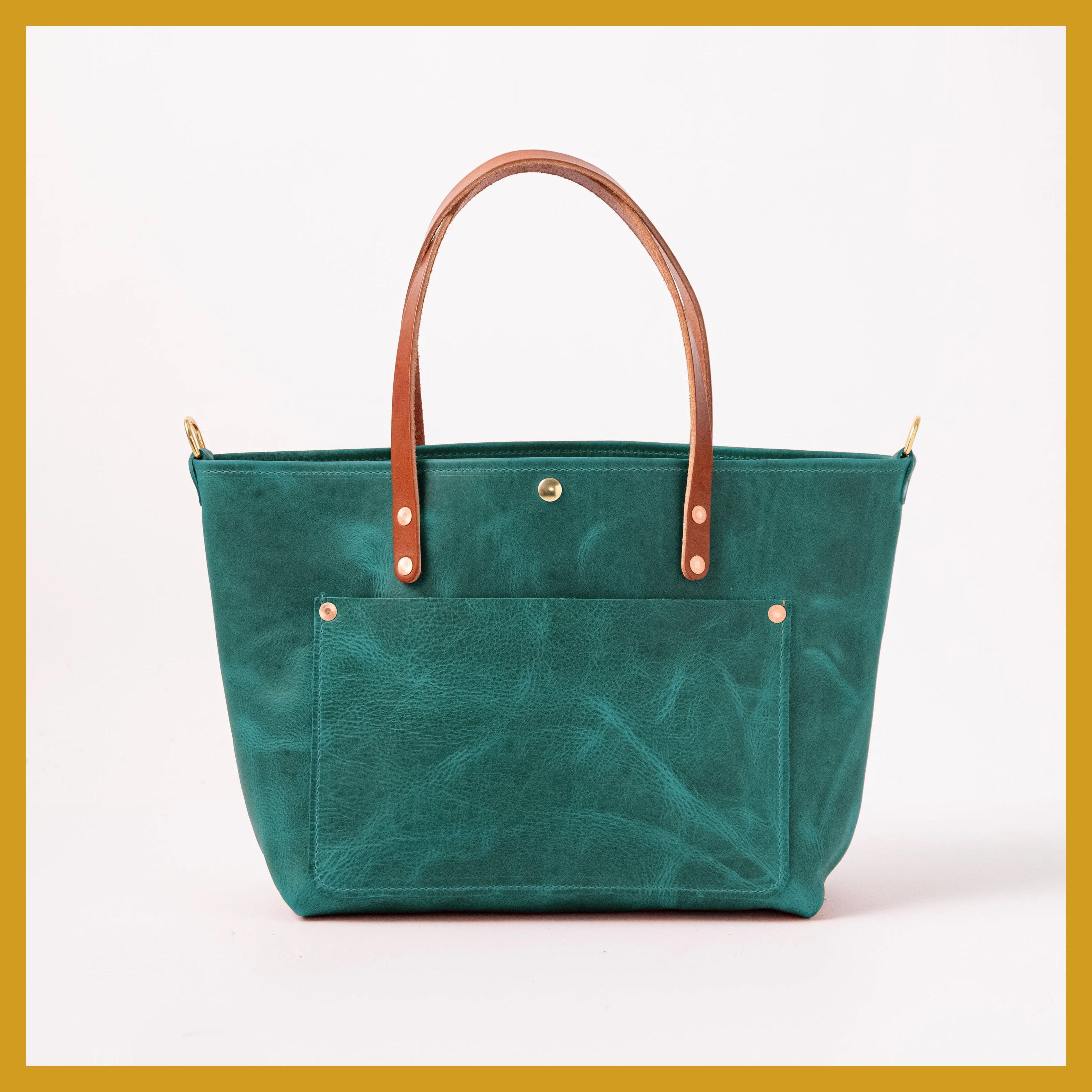 Scratch-and-Dent Teal Kodiak East West Travel Tote