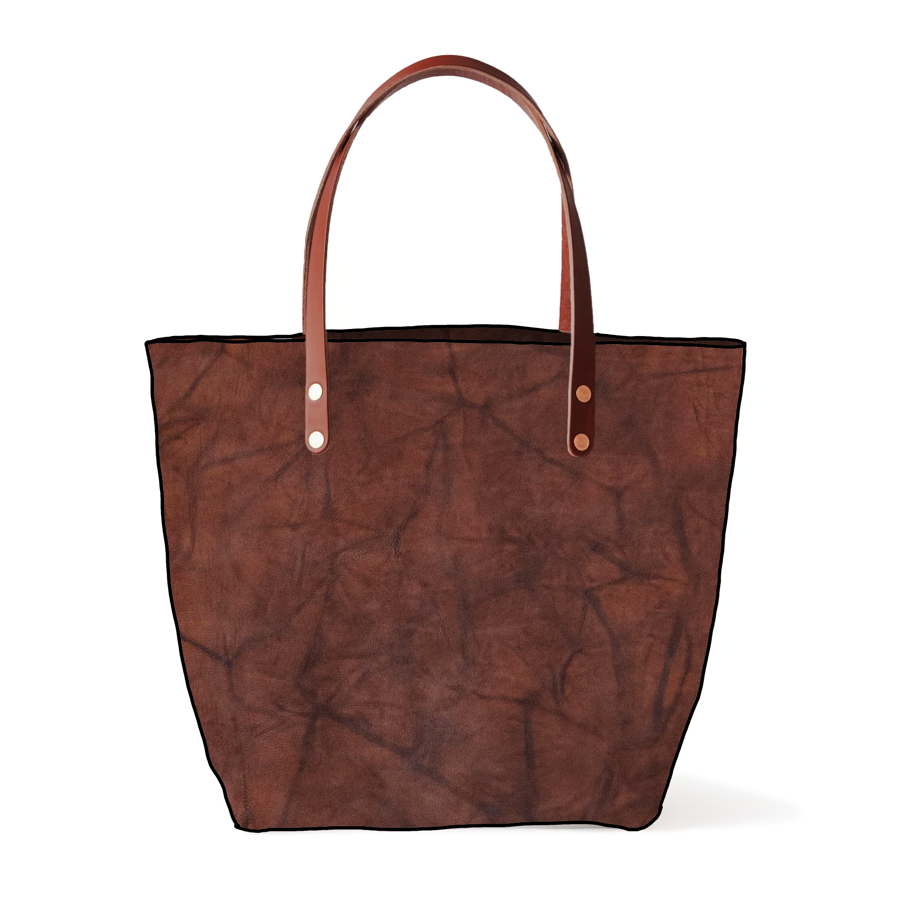 Tan Crunch Tote