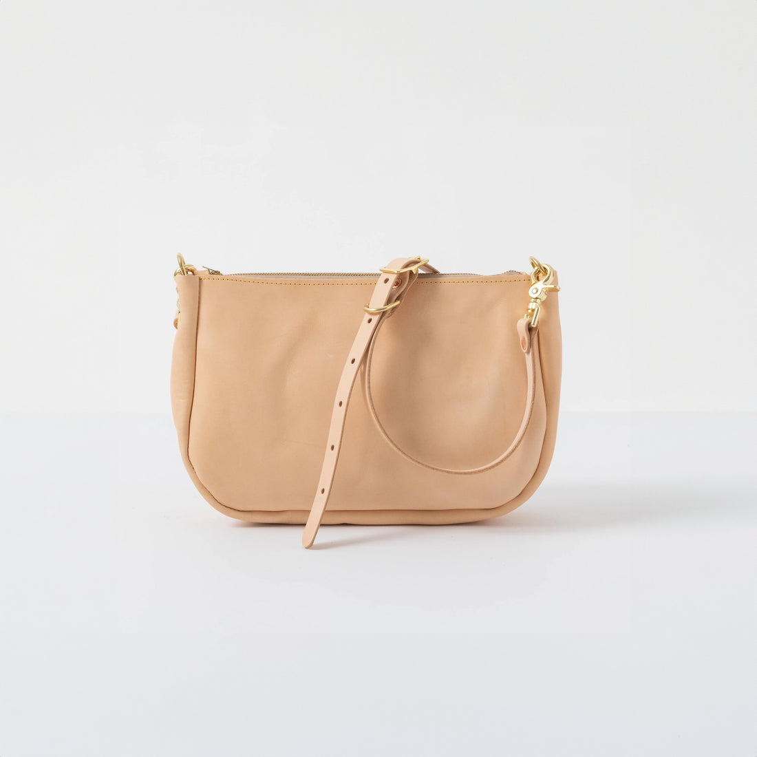 Rustic  Vegetable Tanned Mini Crossbody Bag