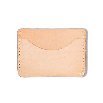 Rustic  Vegetable Tan Card Case