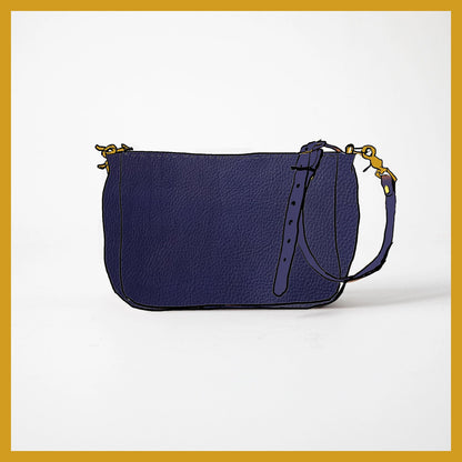 Scratch-and-Dent Violet Cypress Crossbody Bag
