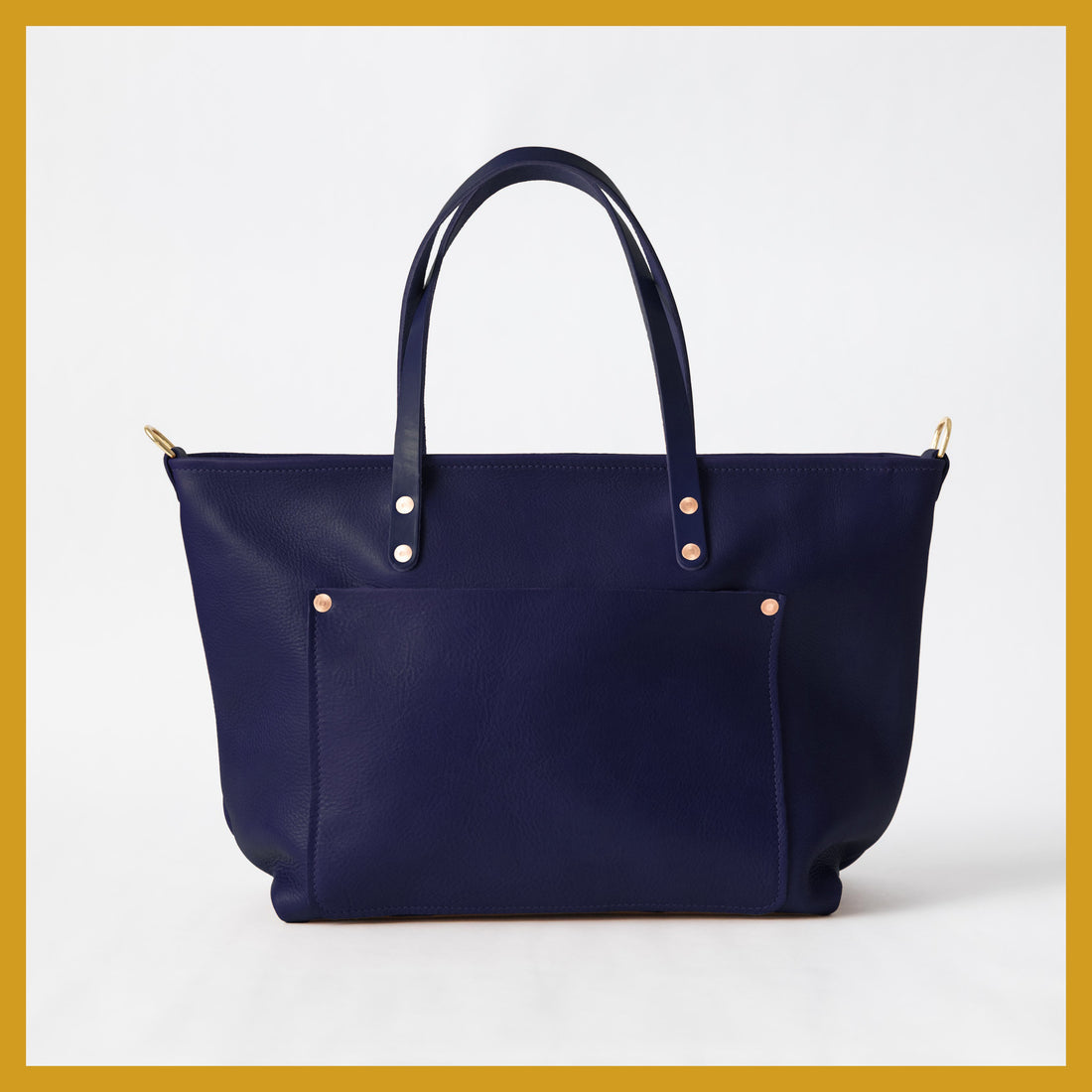 Scratch-and-Dent Violet Cypress Market Tote