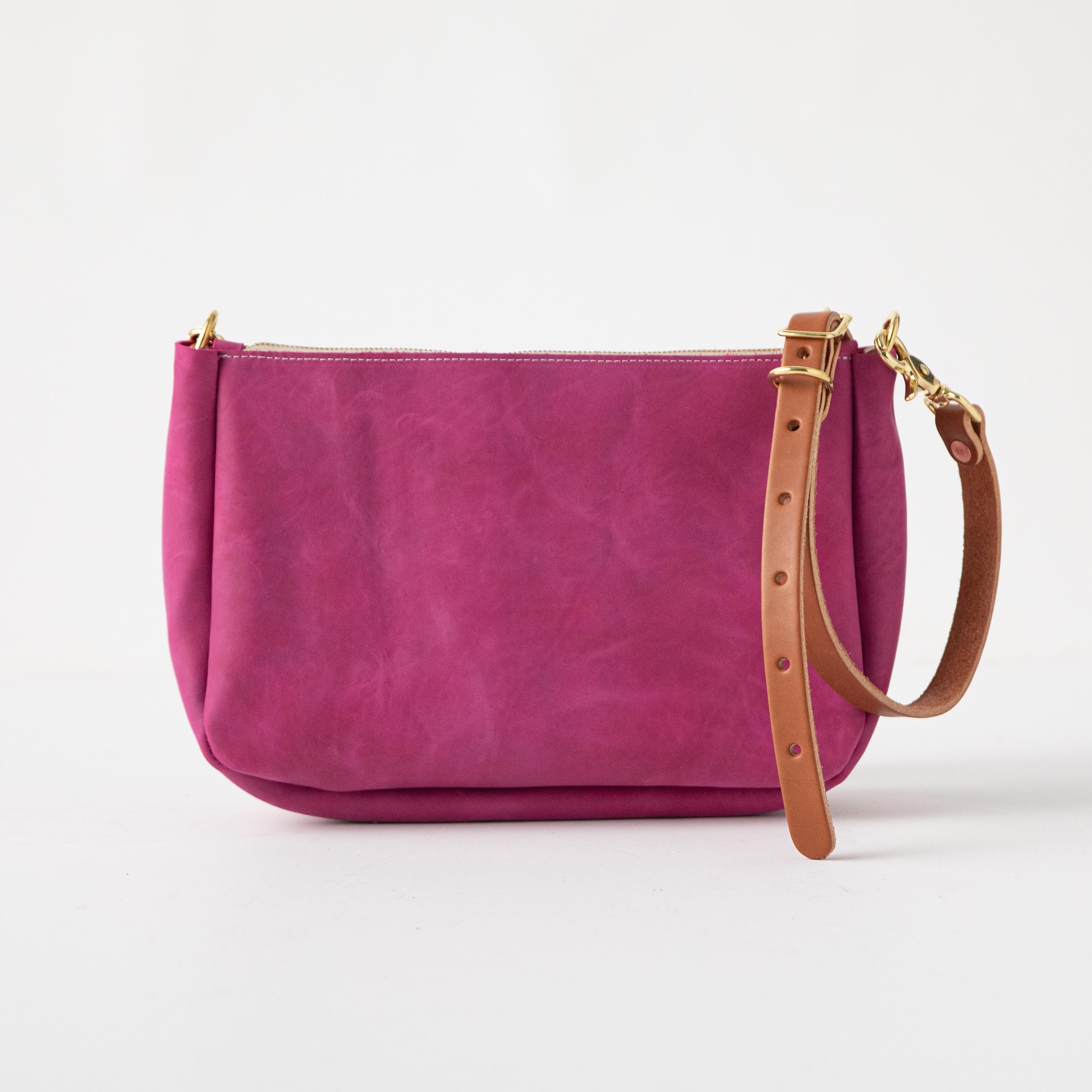 Scratch-and-Dent Pink Crossbody Bag