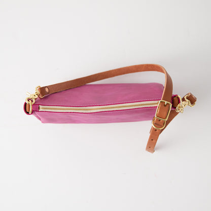 Scratch-and-Dent Pink Crossbody Bag