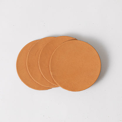 Russet Leather Coasters