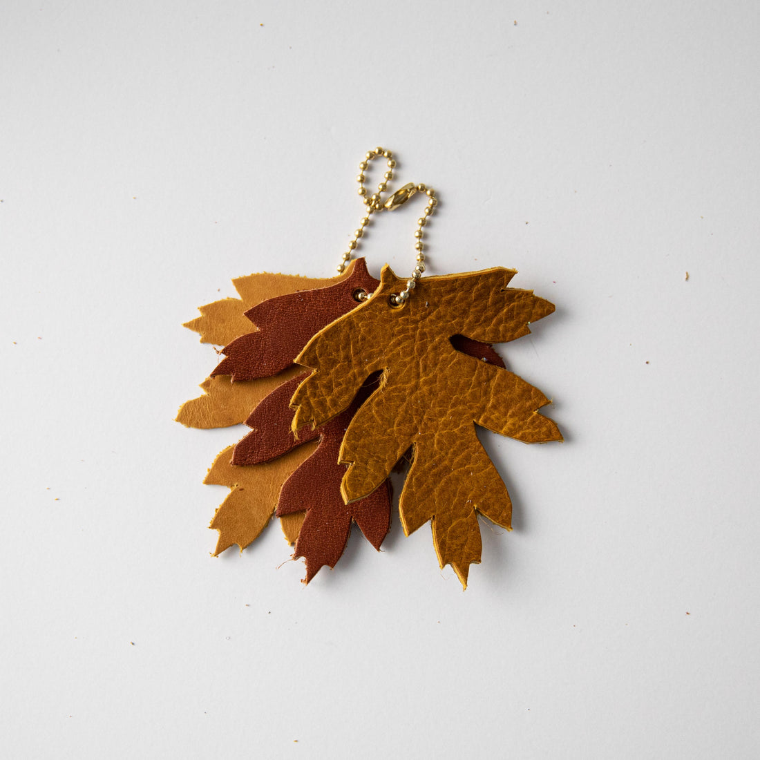 Yellow Leaf Charms