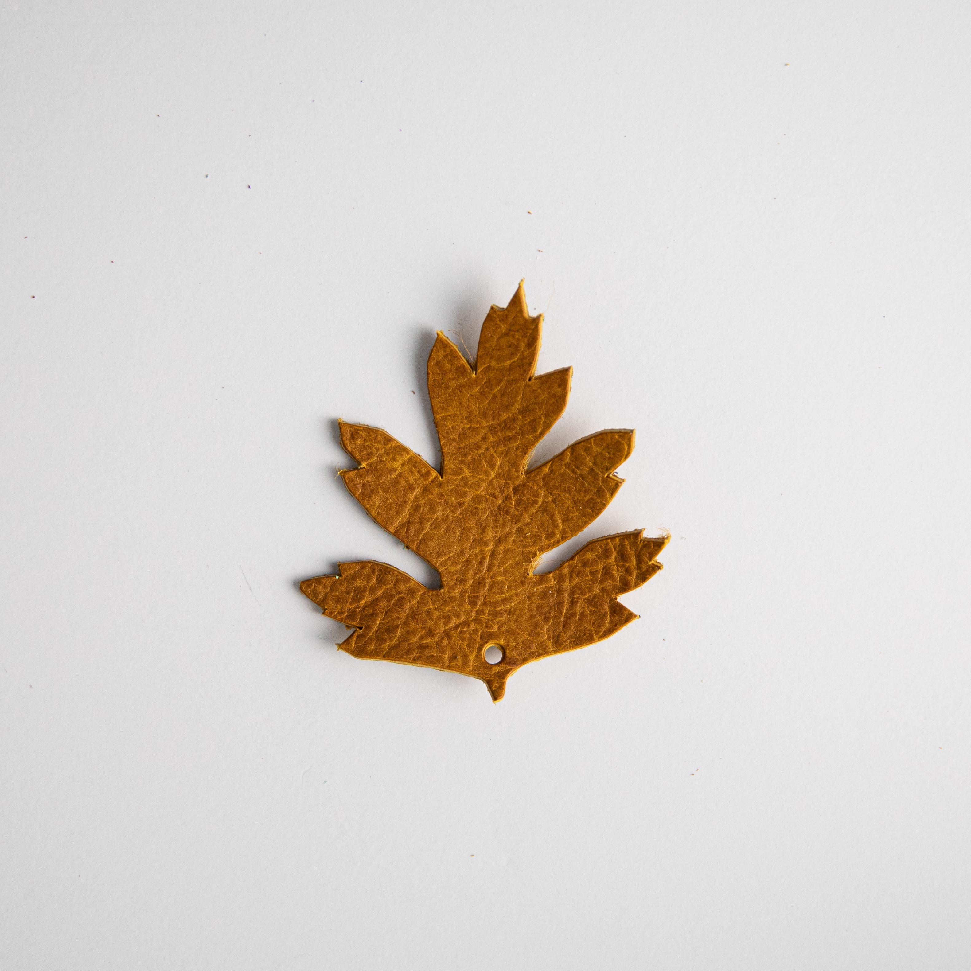 Yellow Leaf Charms