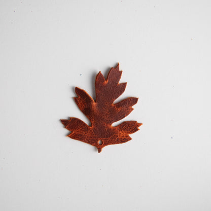 Light Red Leaf Charms