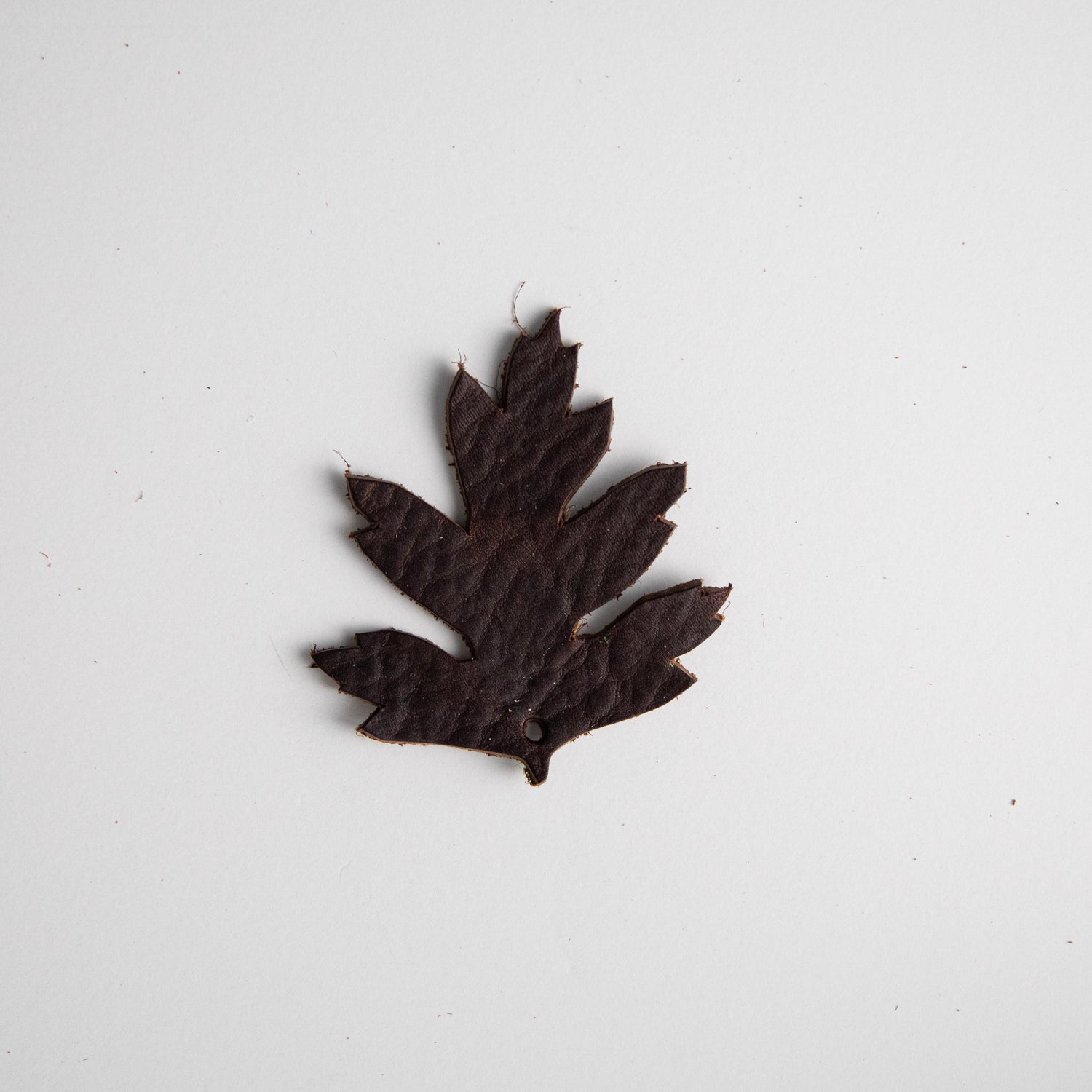 Dark Brown Leaf Charms