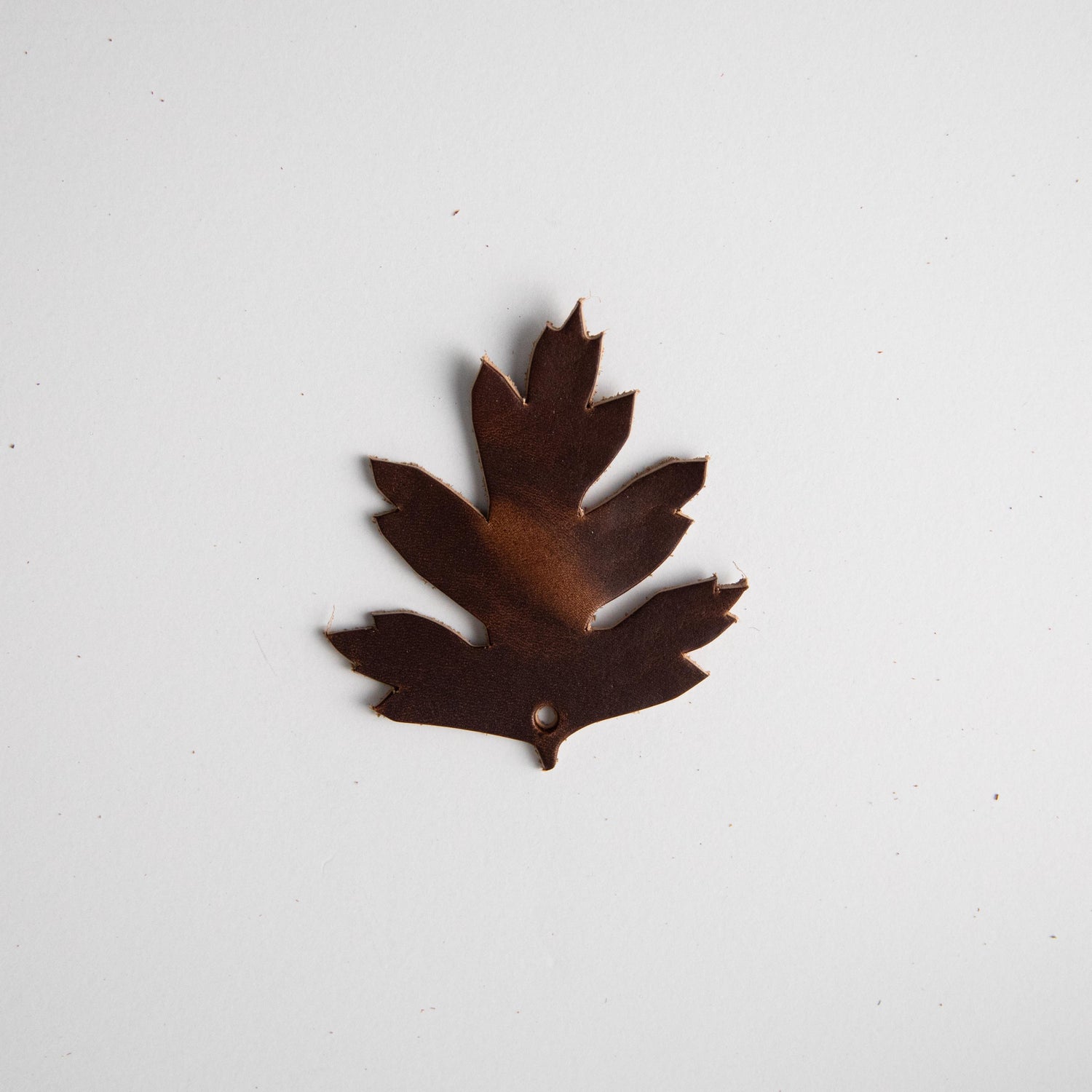 Dark Brown Leaf Charms