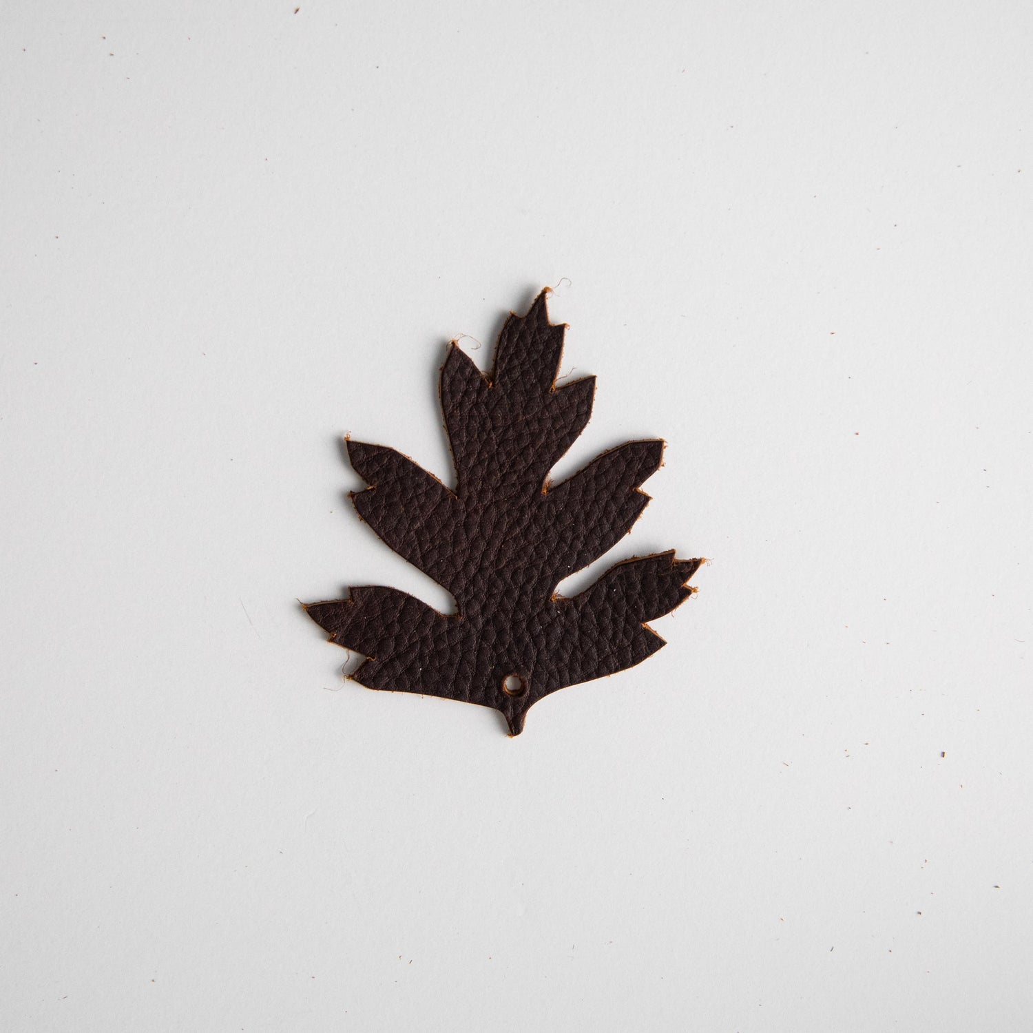 Dark Brown Leaf Charms