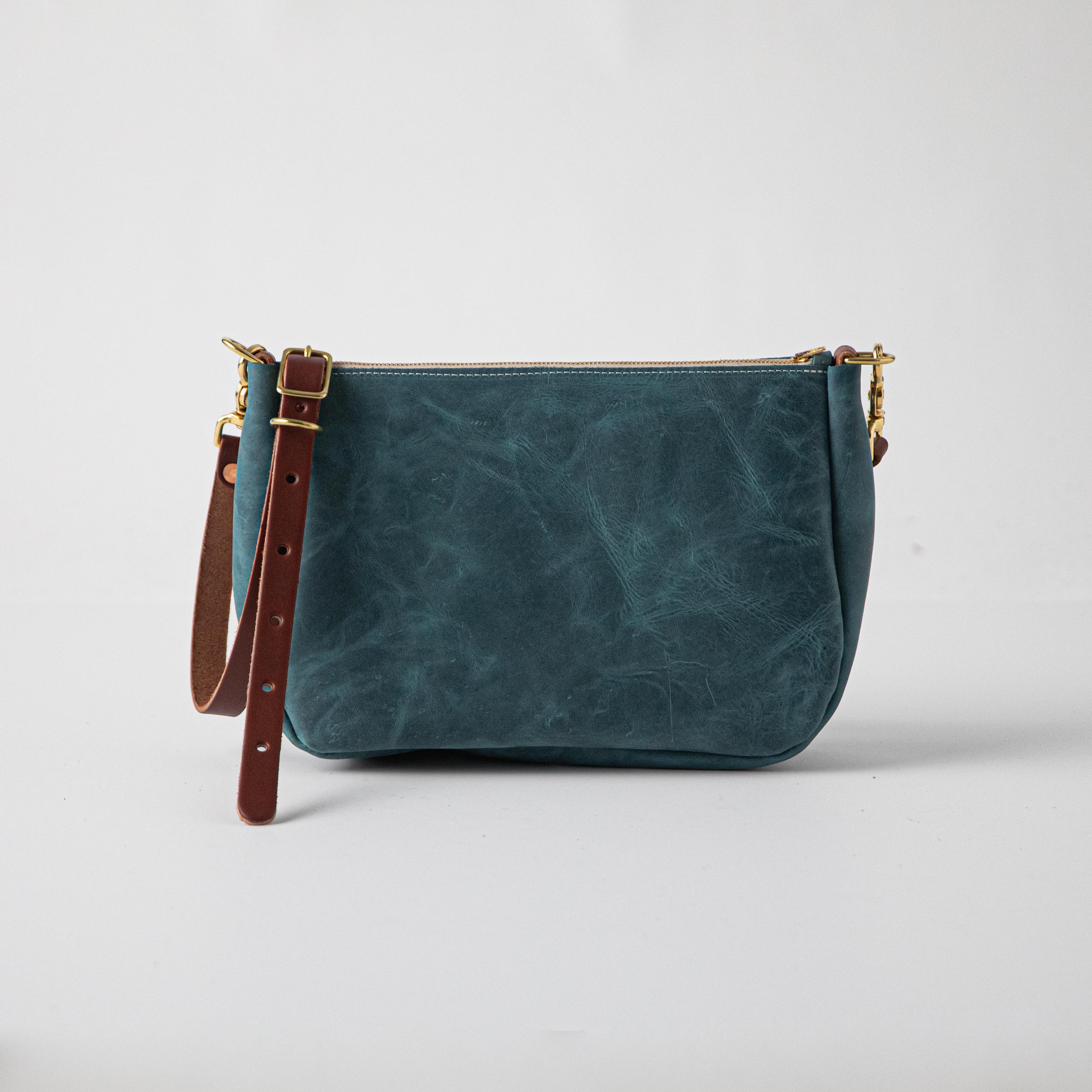 Scratch-and-Dent Atlantic Blue Crossbody Bag