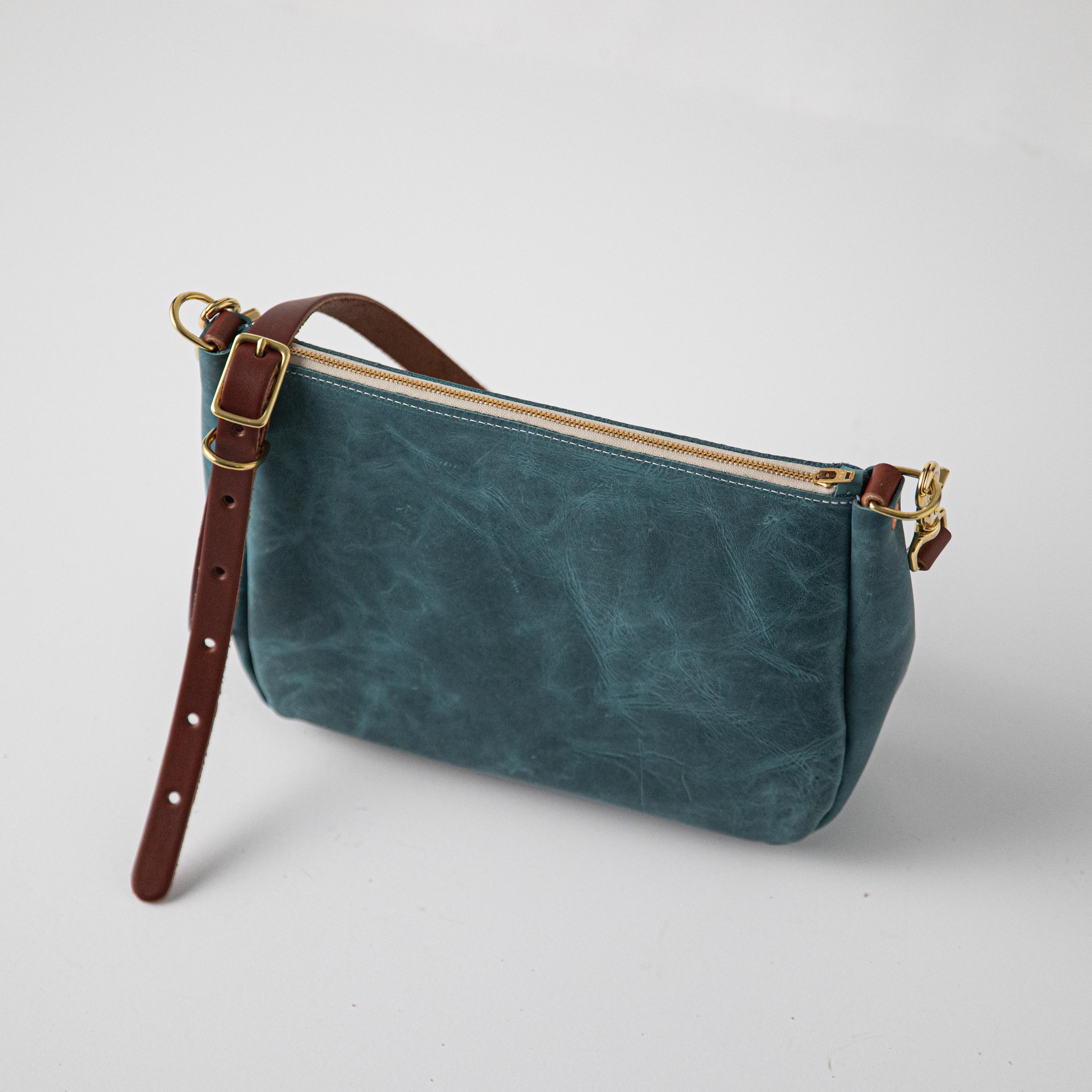 Scratch-and-Dent Atlantic Blue Crossbody Bag