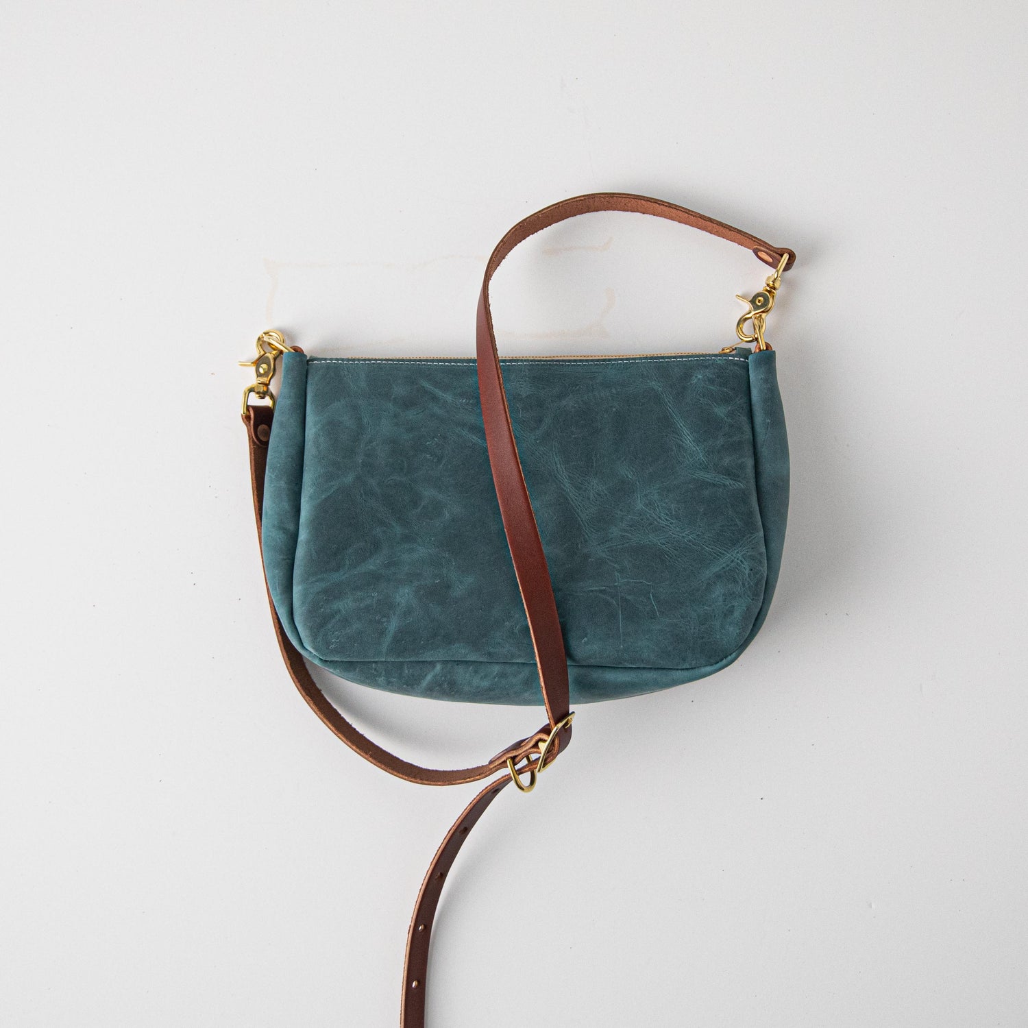 Scratch-and-Dent Atlantic Blue Crossbody Bag