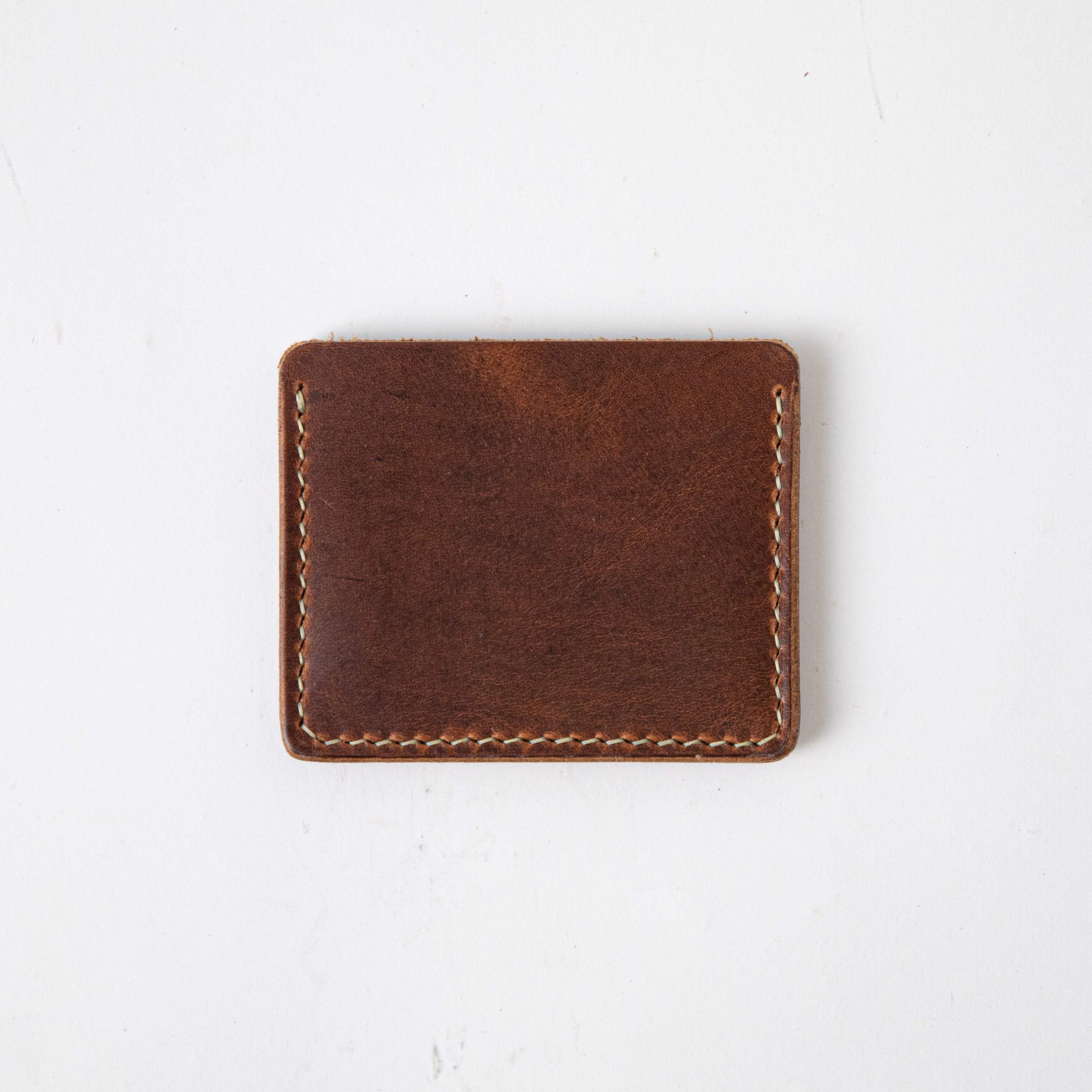Men's Leather Slim Wallet Brown