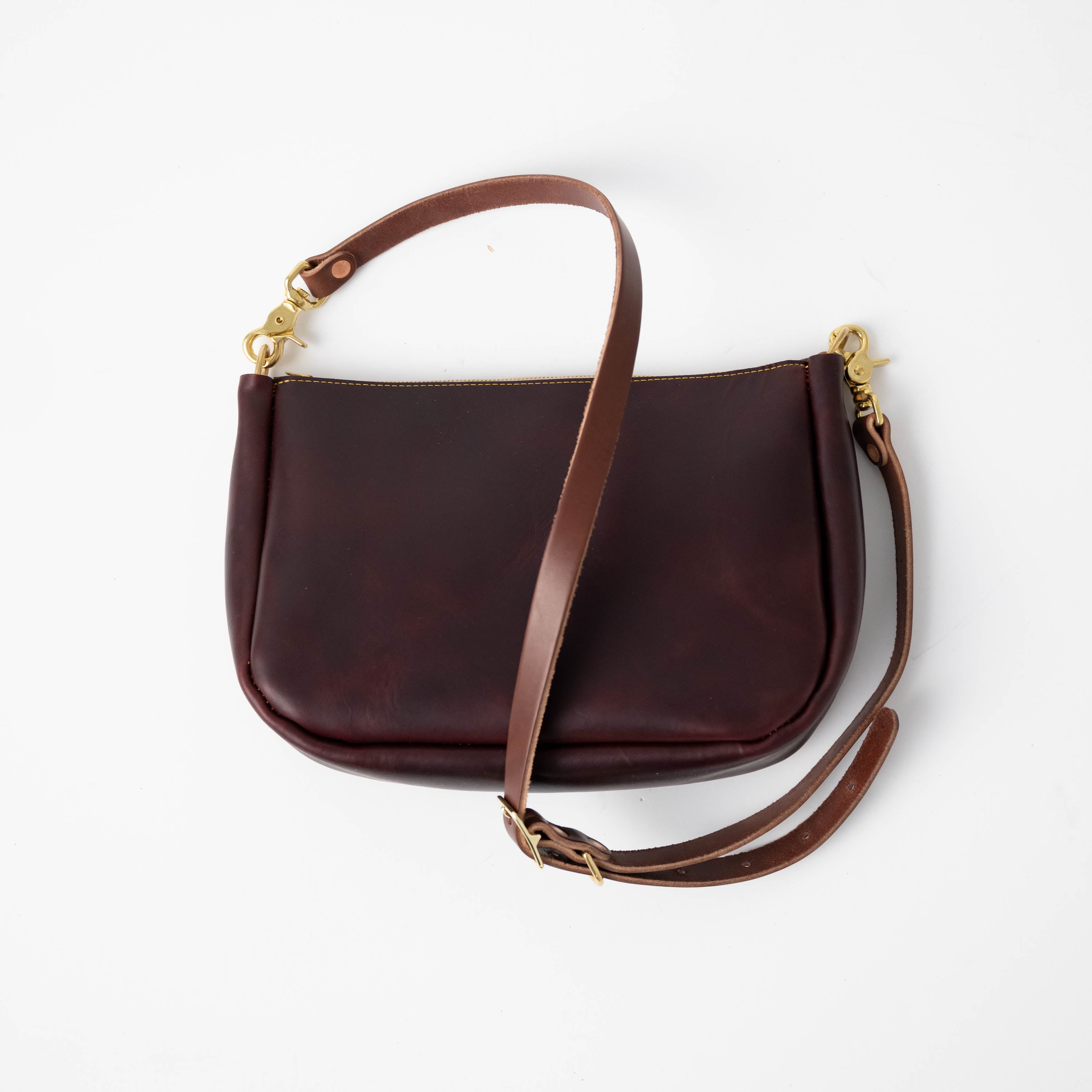 Oxblood Crossbody Bag