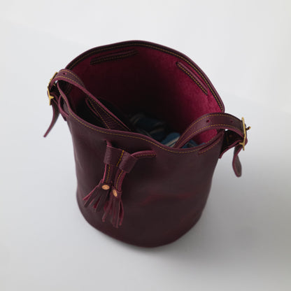 Purple Kodiak Bucket Bag