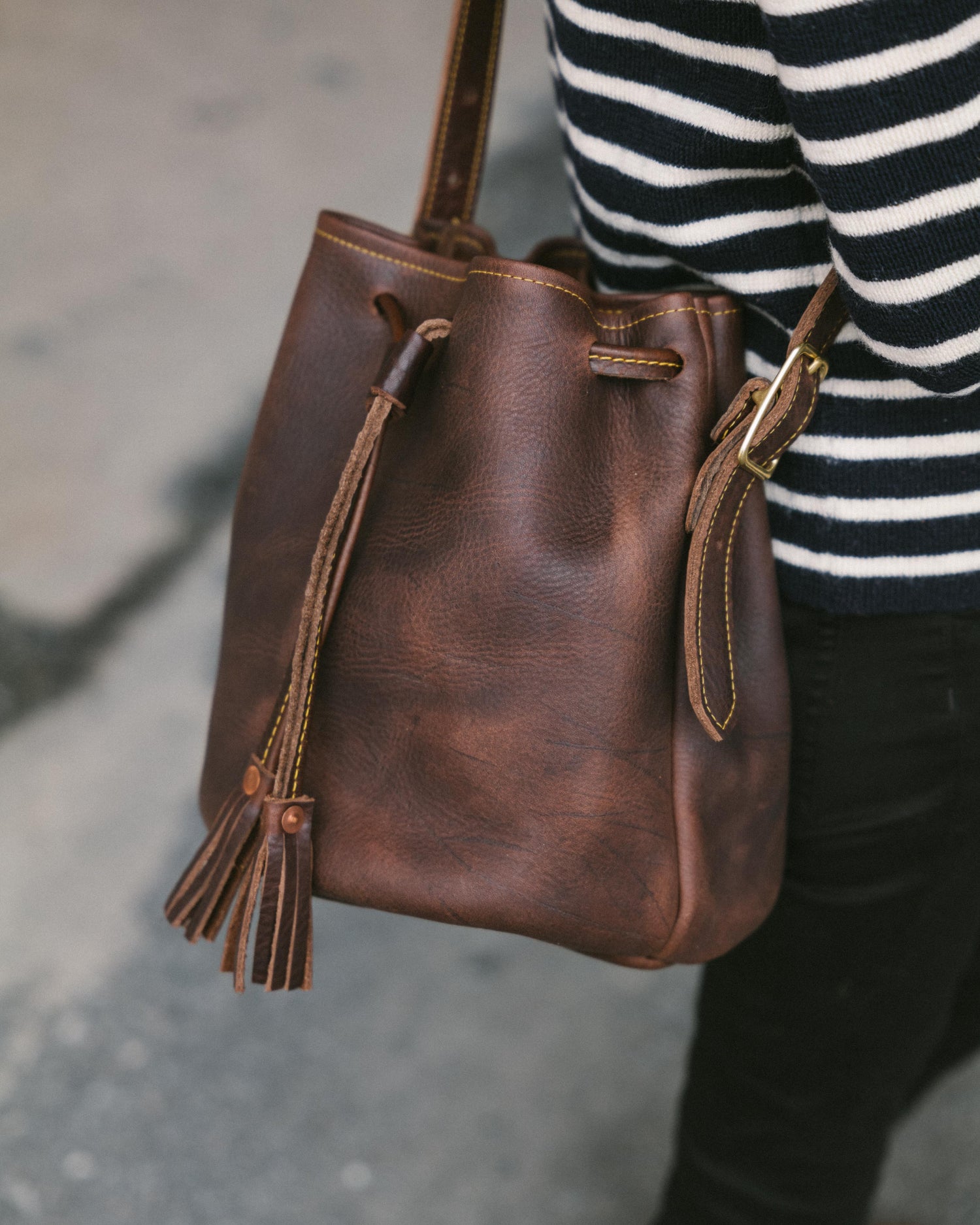 Hickory Bucket Bag