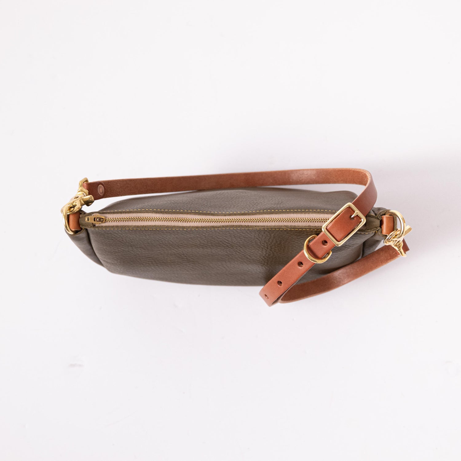 Adjustable Leather Shoulder Strap | Chic Sparrow Patina