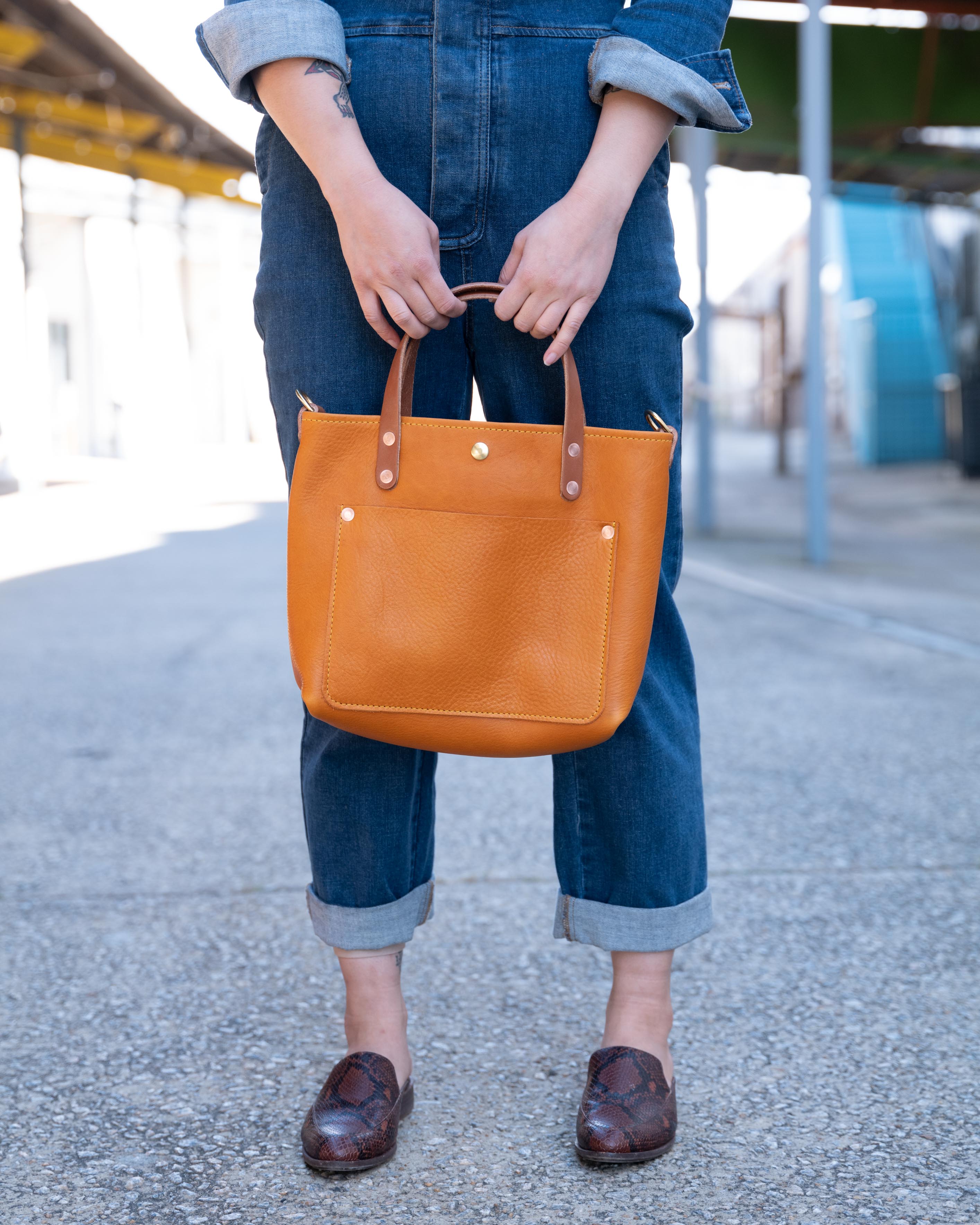 Orange Cypress Mini Travel Tote