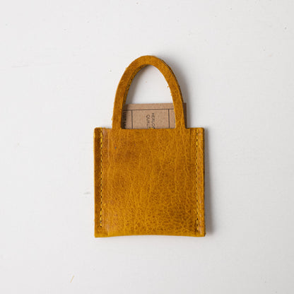 Yellow Bison Tiny Tote