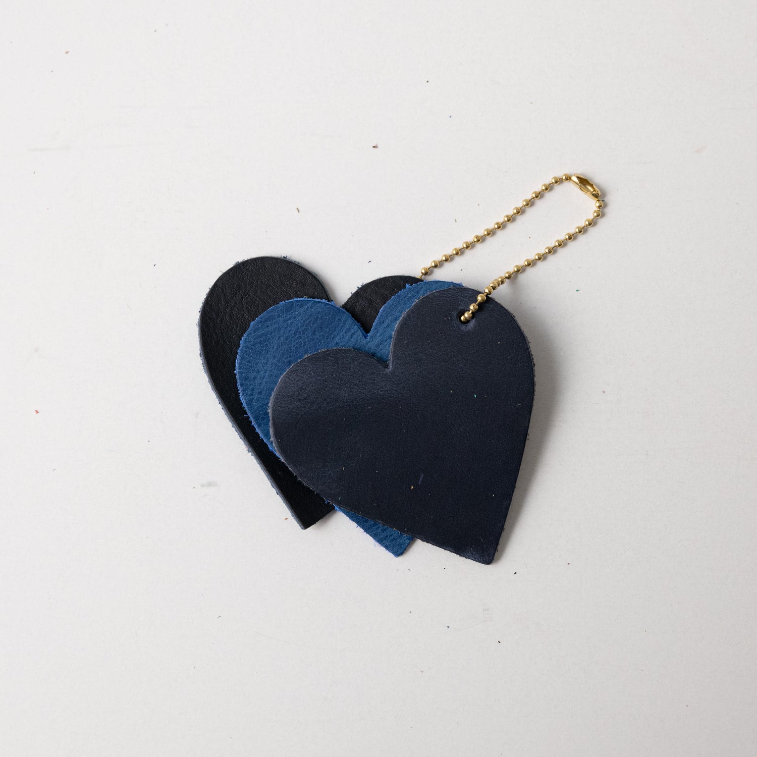 Dark Blue Heart Charms