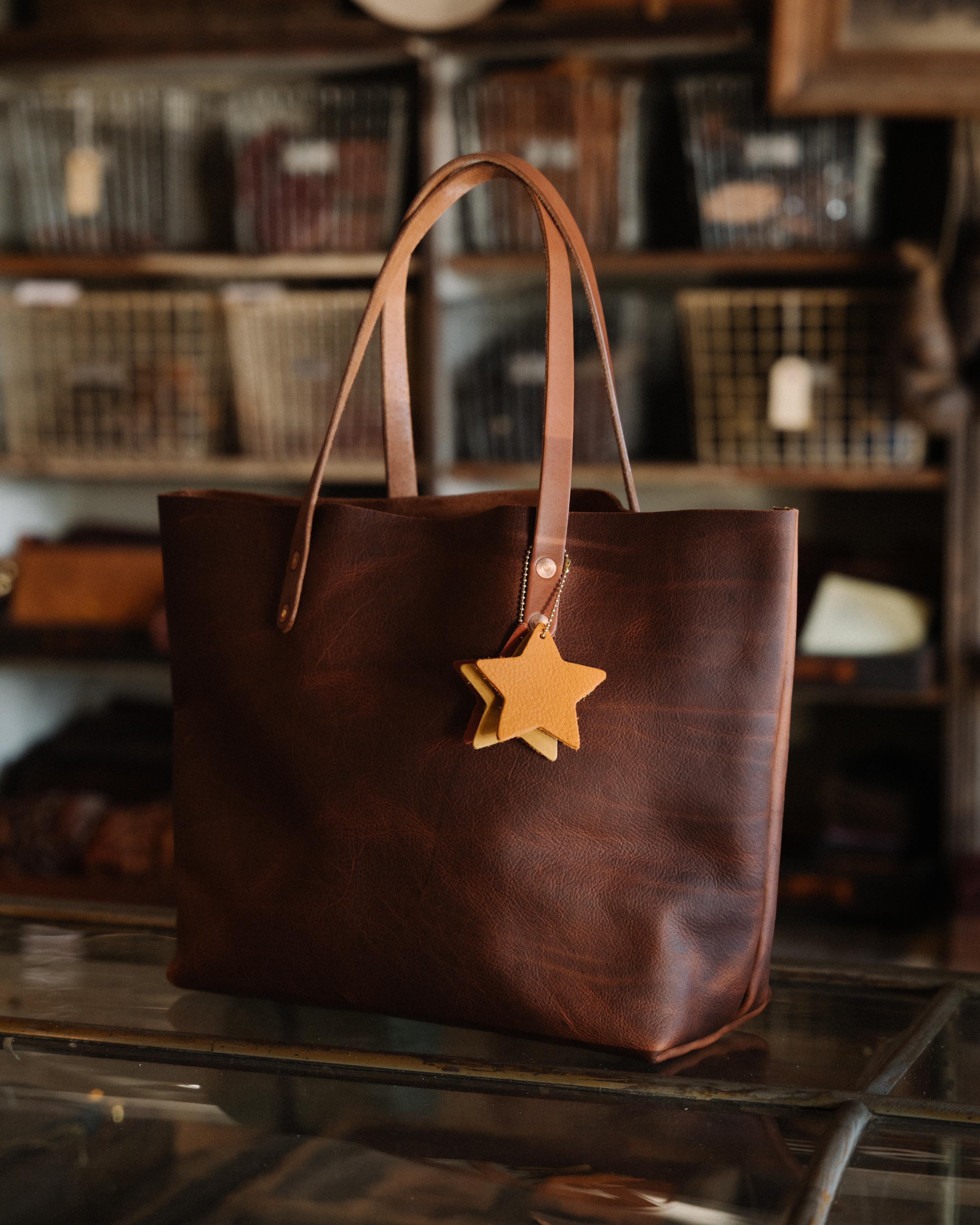 Vegetable Tanned Star Charms
