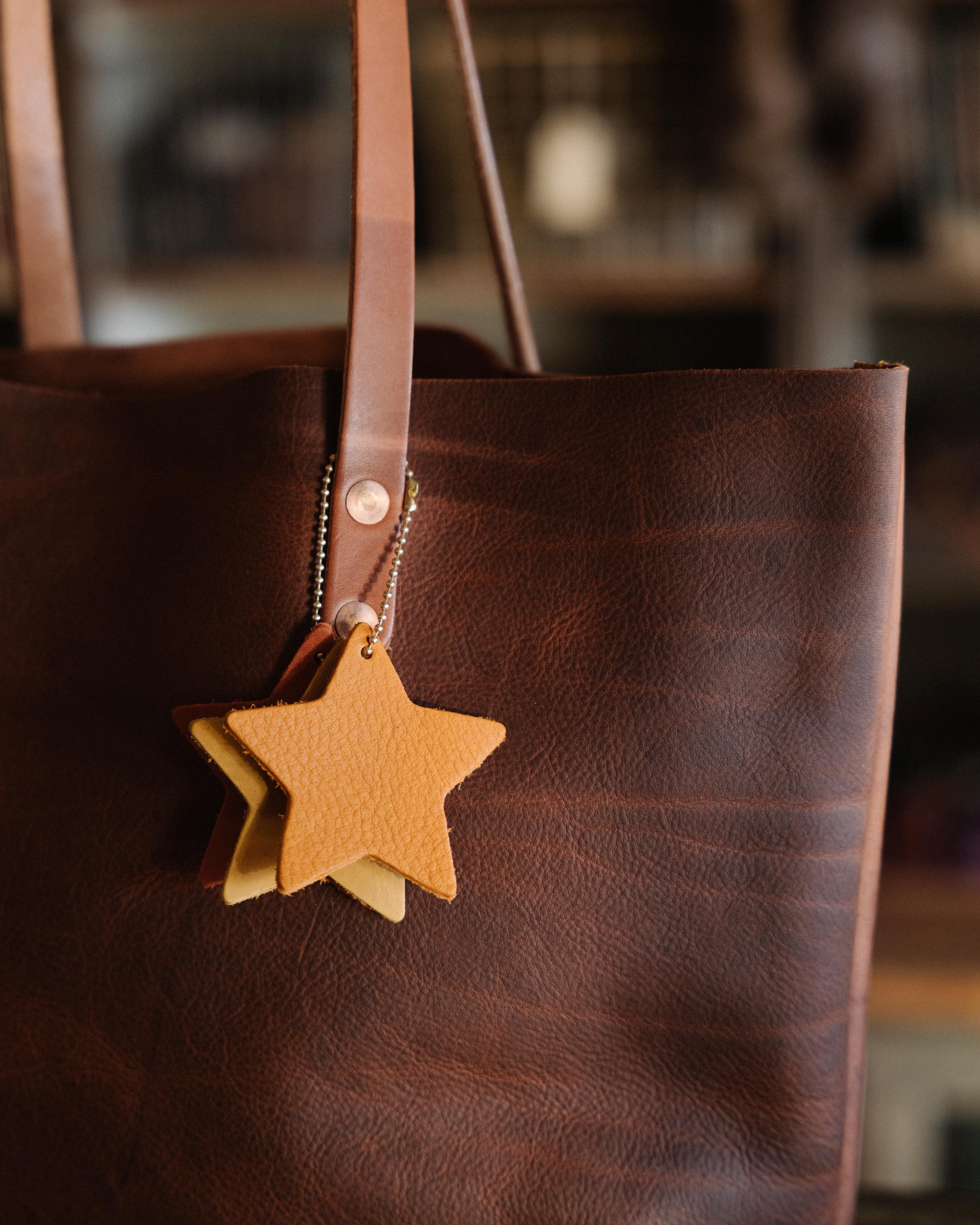 Star Bag Charm - Silver 