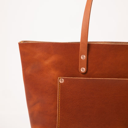 English Tan Dublin Market Tote