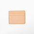 Rustic Vegetable Tan Slim Card Wallet- slim wallet - mens leather wallet - KMM & Co.